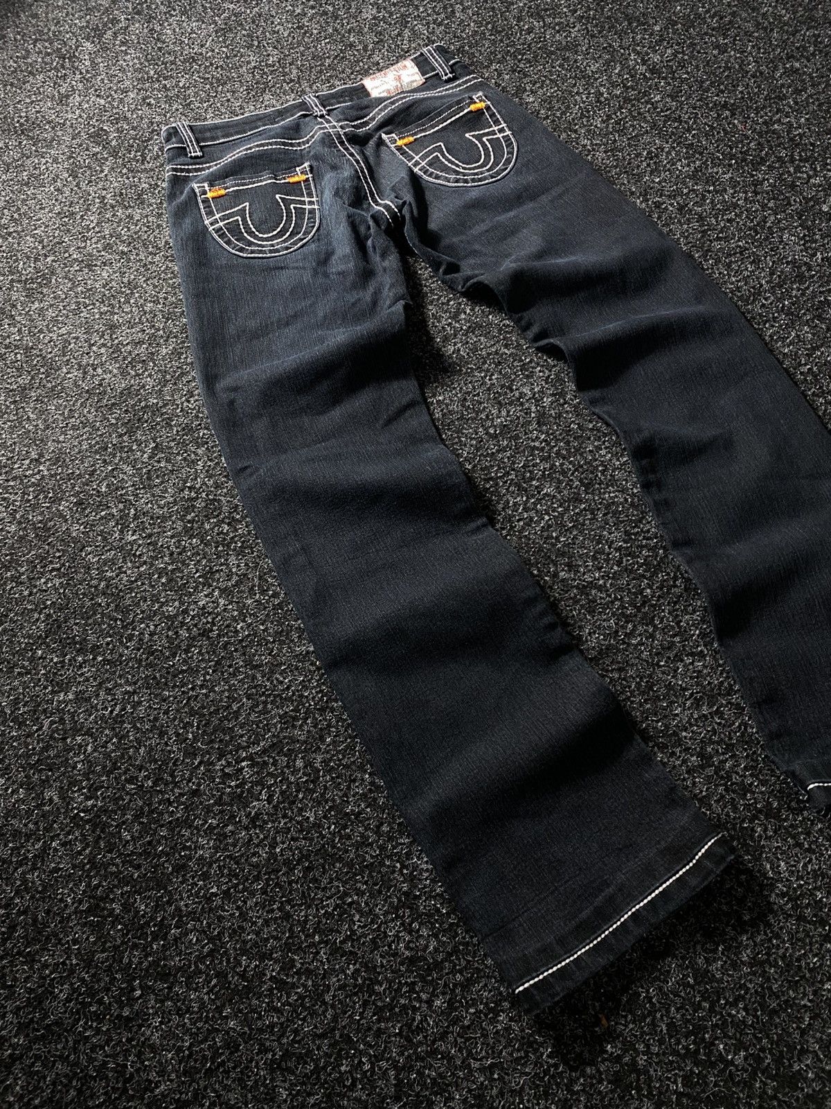 True Religion Vintage Flare True Religion Wide Leg Faded Wash Denim Size 28" / US 6 / IT 42 - 8 Thumbnail