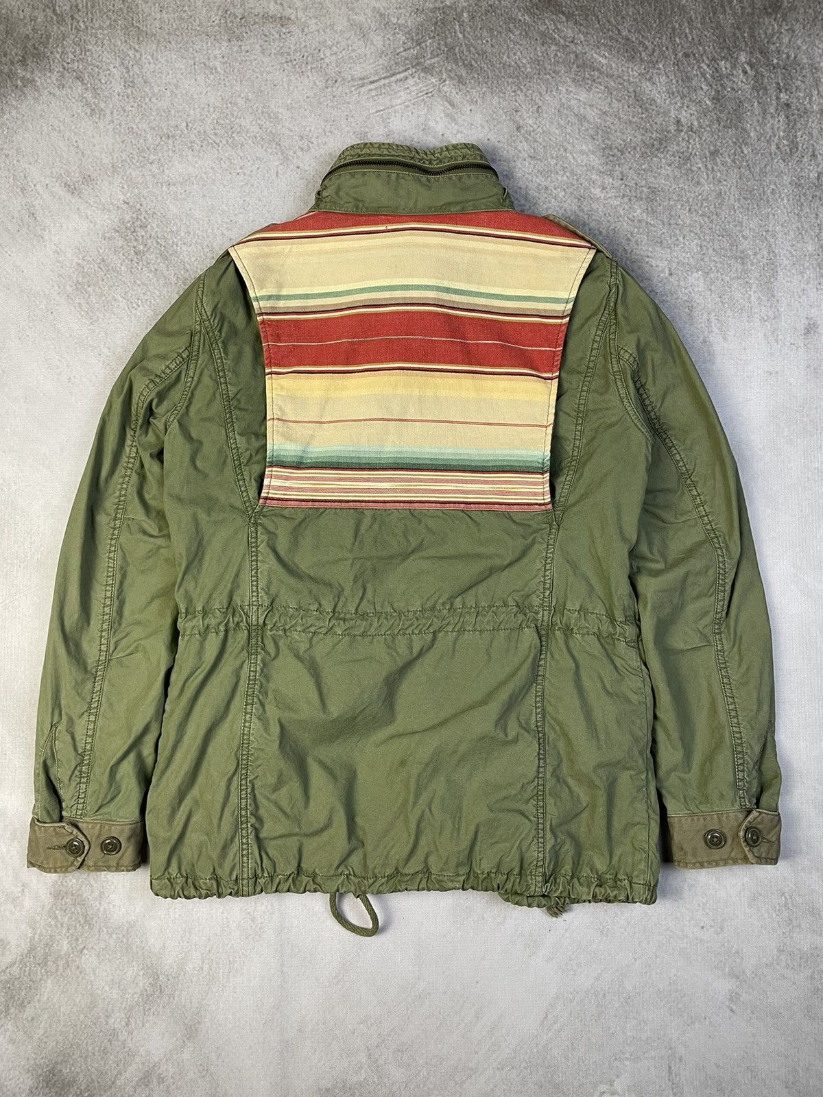 Denim & Supply Ralph Lauren Denim & Supply Ralph Lauren Serape Panelled M65 Field Jacket Size US S / EU 44-46 / 1 - 9 Thumbnail