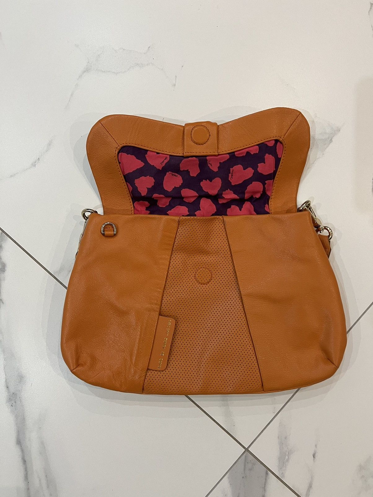 Marc by Marc Jacobs Marc by Marc Jacob’s Leather Bow Orange shoulder bag Size ONE SIZE - 3 Thumbnail