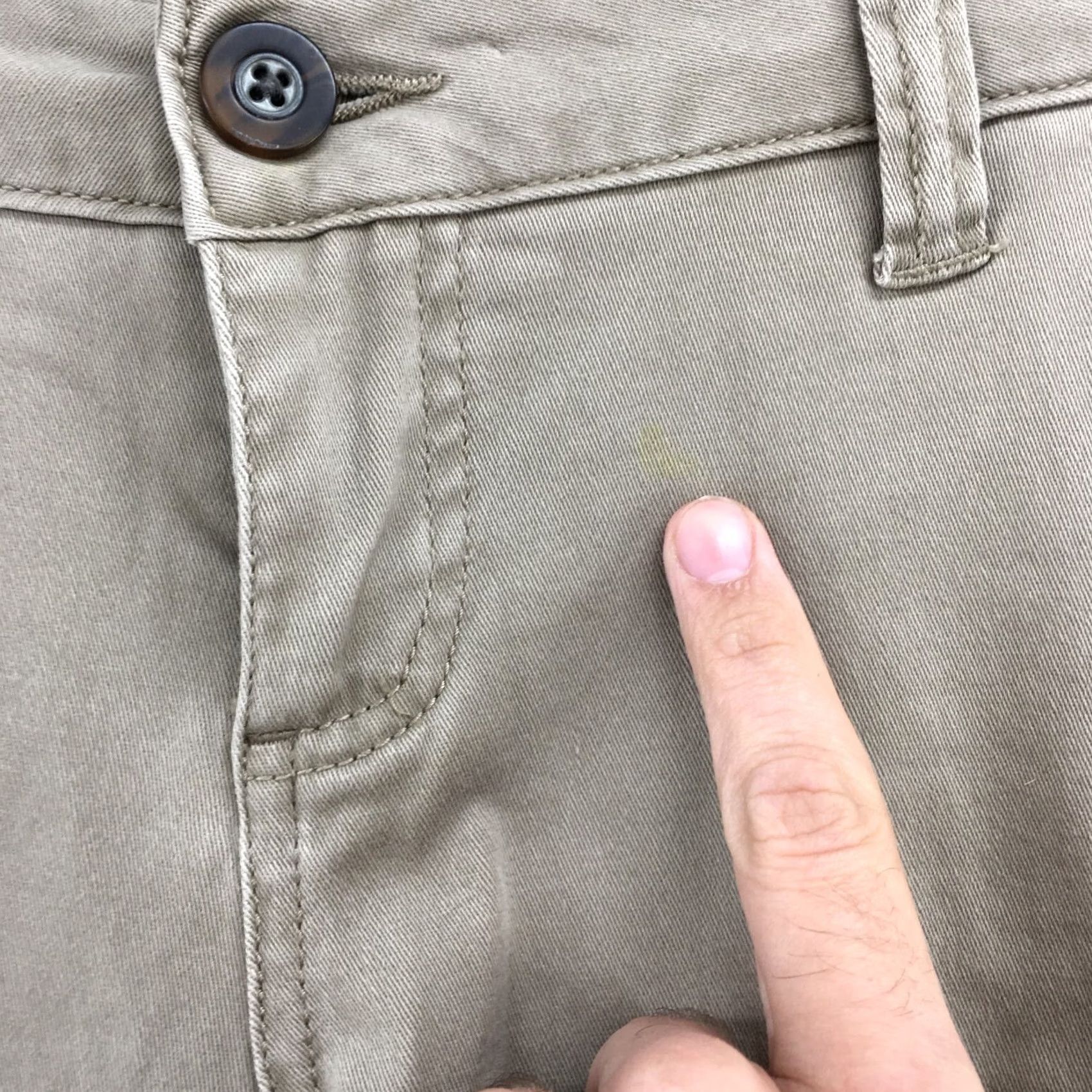 Vintage BKE Buckle Mollie Skinny Pants Women 26 Beige Distressed Mid Rise Zip Fly Casual Size 26" / US 2 / IT 38 - 5 Thumbnail