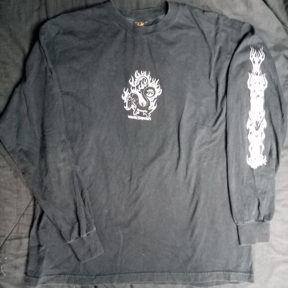 Other Vintage Y2K Year Of The Dragon Skater Long Sleeve T-Shirt Size US XL / EU 56 / 4 - 3 Thumbnail