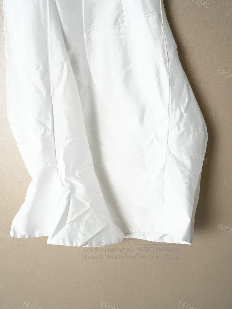 Comme des Garcons Comme Des Garcons White 3D Fish Tail Dress Size S / US 4 / IT 40 - 4 Thumbnail