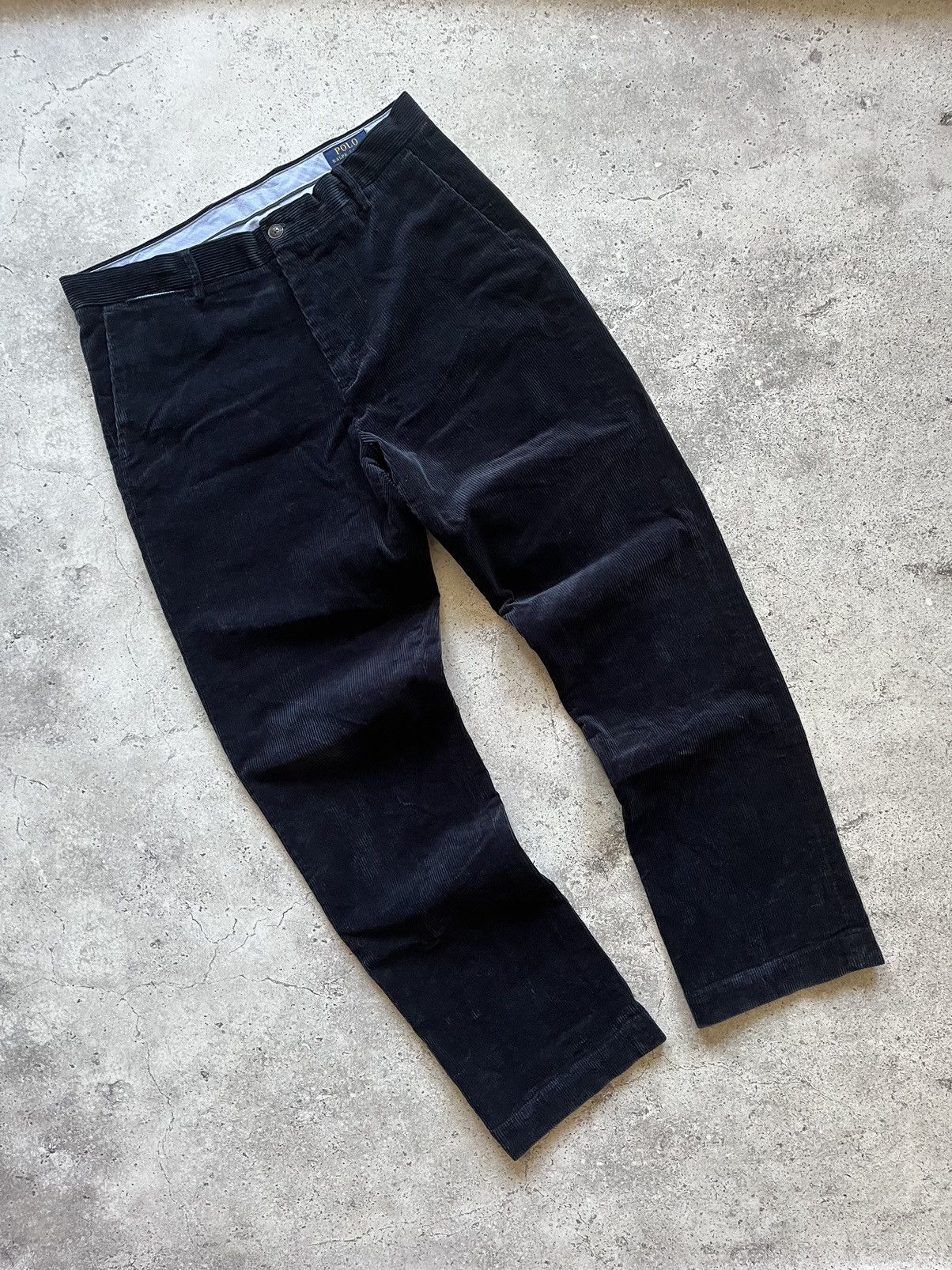 Polo Ralph Lauren Ralph Lauren Blue Corduroy 32/32 Stretch Classic Fit Pants Size US 32 / EU 48 - 1 Thumbnail