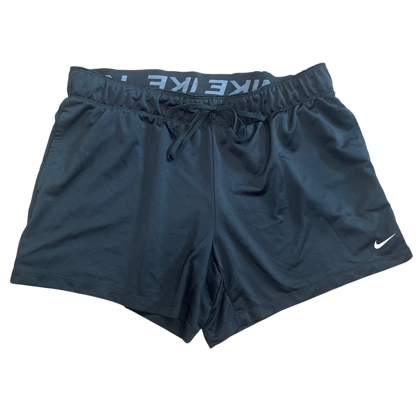 Nike NIKE Dri-Fit Women's Black Athletic Shorts Size L Size 36" / US 14 / IT 50 - 3 Thumbnail