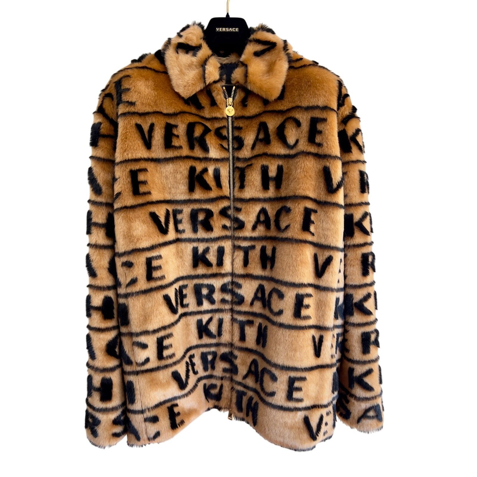 Kith × Versace Kith x Versace Fur Coaches Jacket IT50 (US L) Worn Once Rare Size US L / EU 52-54 / 3 - 1 Thumbnail