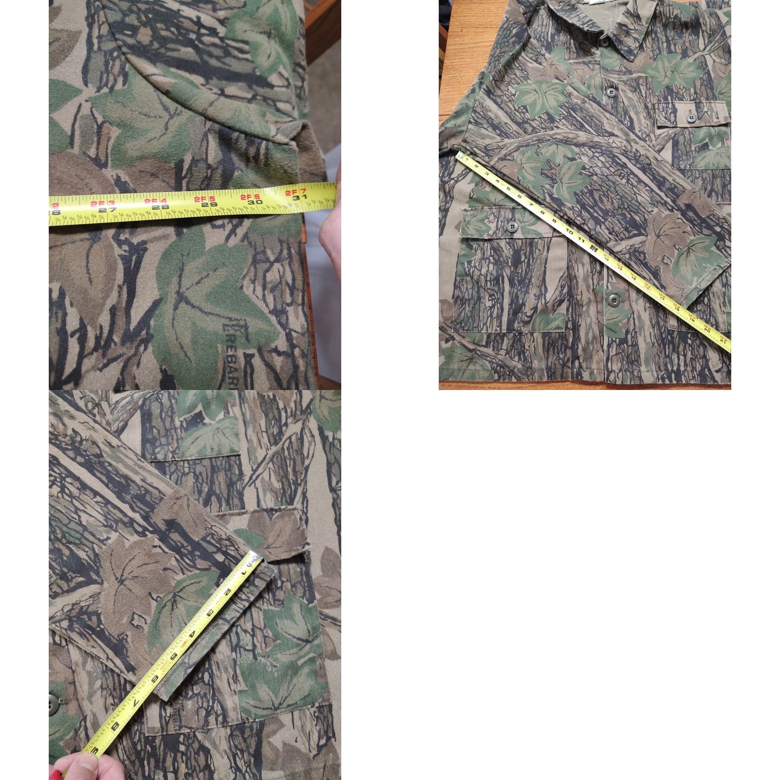 Vintage VINTAGE Key Trebark Camo Button Shirt Jacket Pockets Mens XXL Made In USA Flannel 90s 80s Size US XXL / EU 58 / 5 - 8 Thumbnail