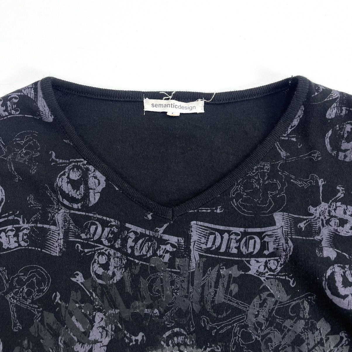 If Six Was Nine 2000s In The Attic Skulls Punk Goa Lgb Full Print Longsleeve Size US L / EU 52-54 / 3 - 5 Thumbnail