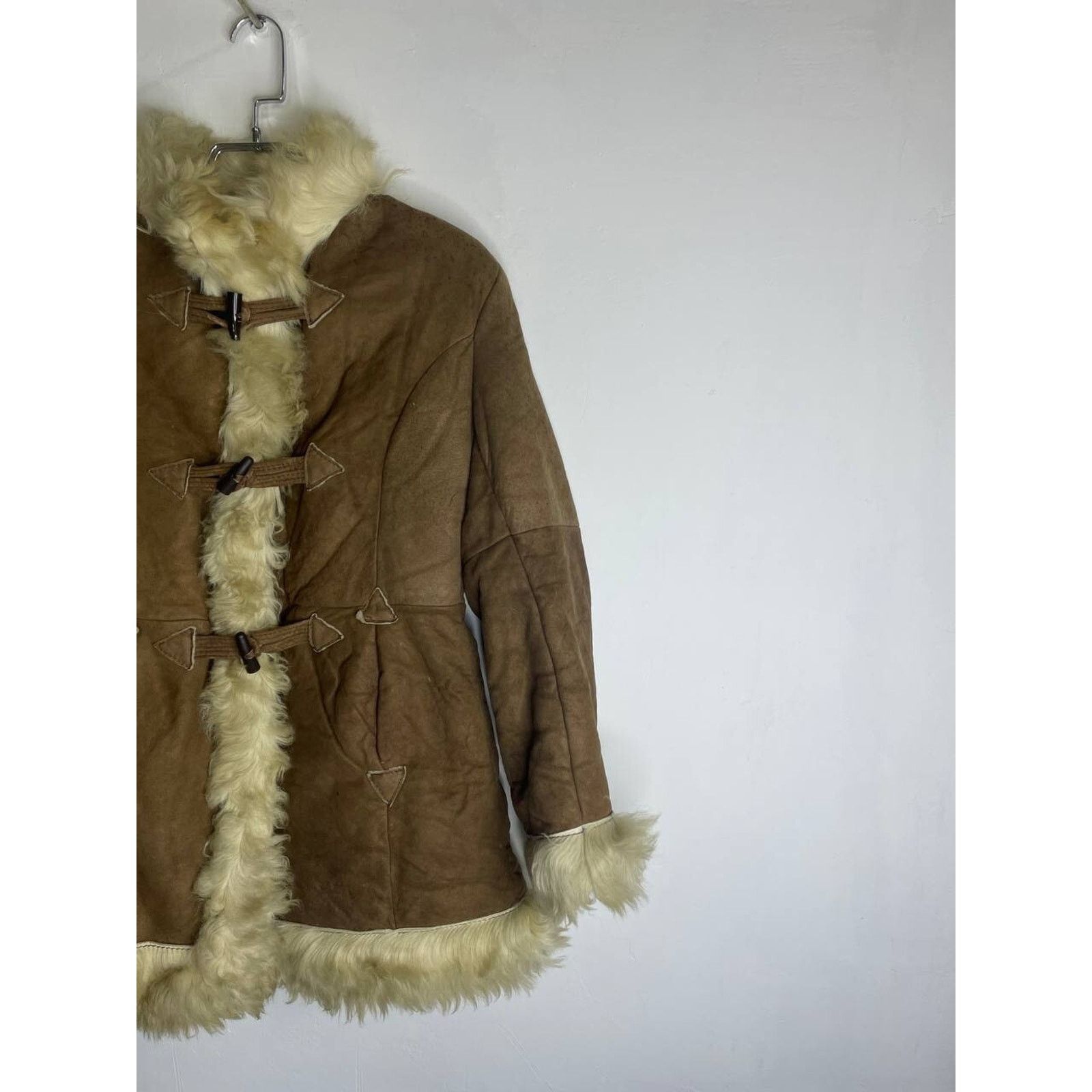 If Six Was Nine × Japanese Brand × Vintage Shoe Co. Vintage Japanese Fur/Leather Junya Watanabe Style Jacket Size S / US 4 / IT 40 - 6 Thumbnail