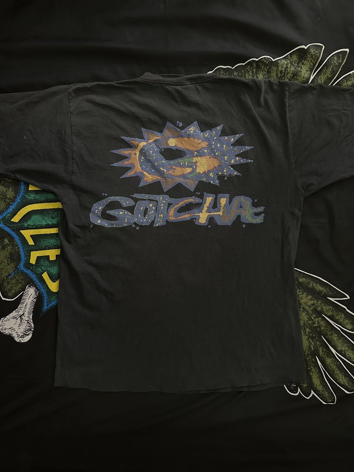 Gotcha × Vintage Vintage Very Rare 90’s 94’s Gotcha Surf Tee single stitch Size US L / EU 52-54 / 3 - 1 Thumbnail