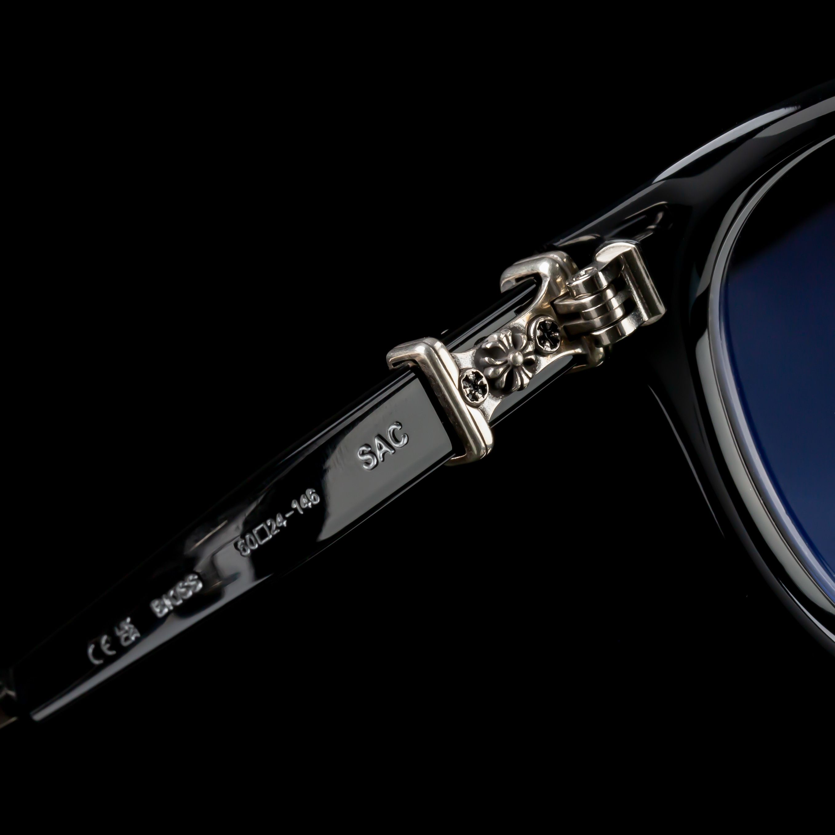 Chrome Hearts CHROME HEARTS SAC BLACK GLASSES Size ONE SIZE - 3 Thumbnail
