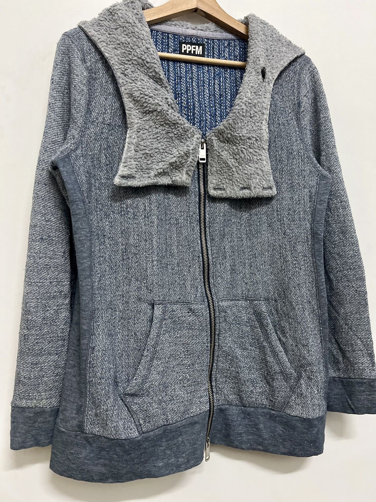 PPFM VINTAGE PPFM OVERSIZE ZIP UP HOODIE Size US L / EU 52-54 / 3 - 5 Thumbnail