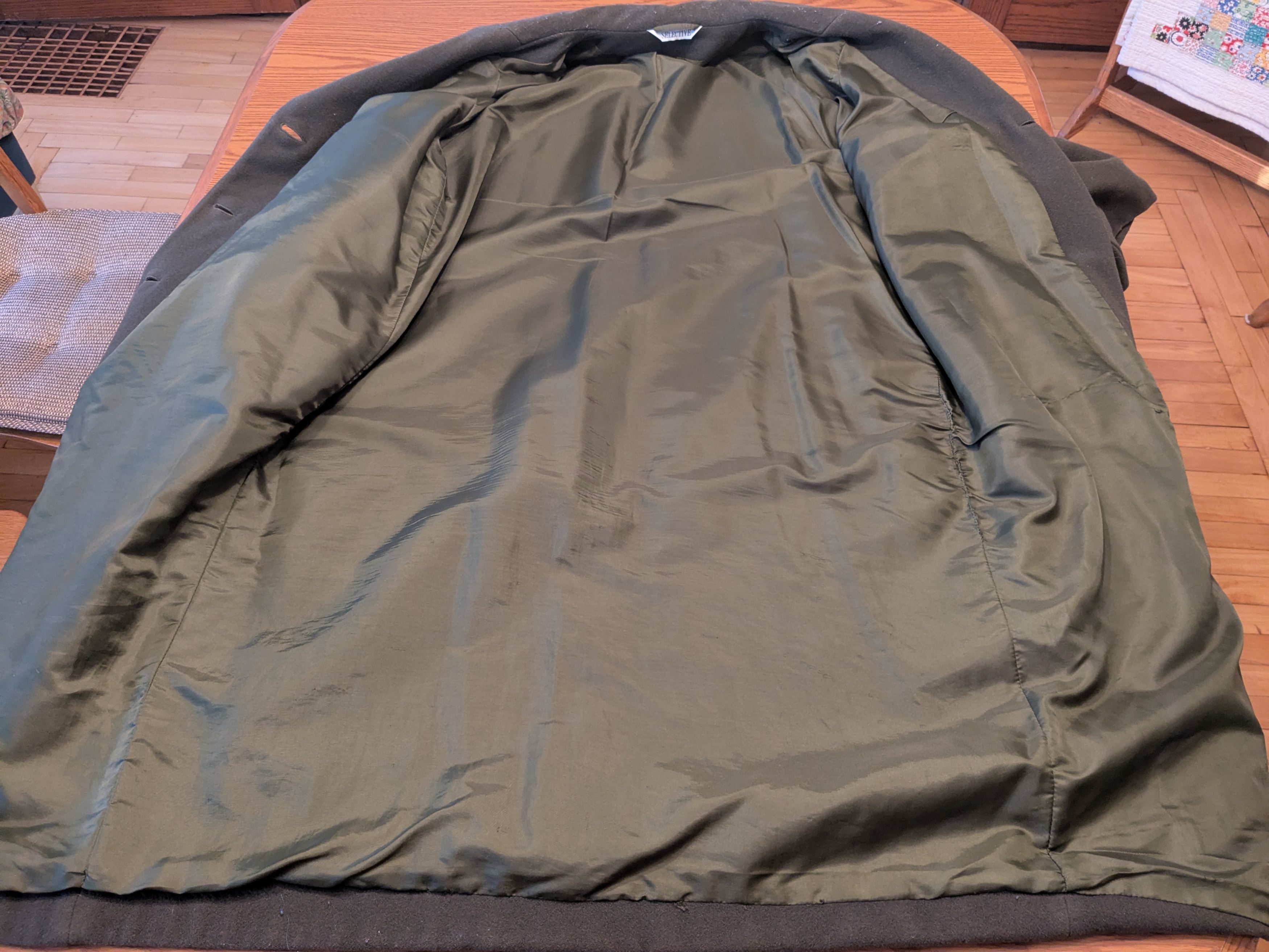 Other Women's Bespoke Italian Wool & Cashmere long coat Size L / US 10 / IT 46 - 4 Thumbnail