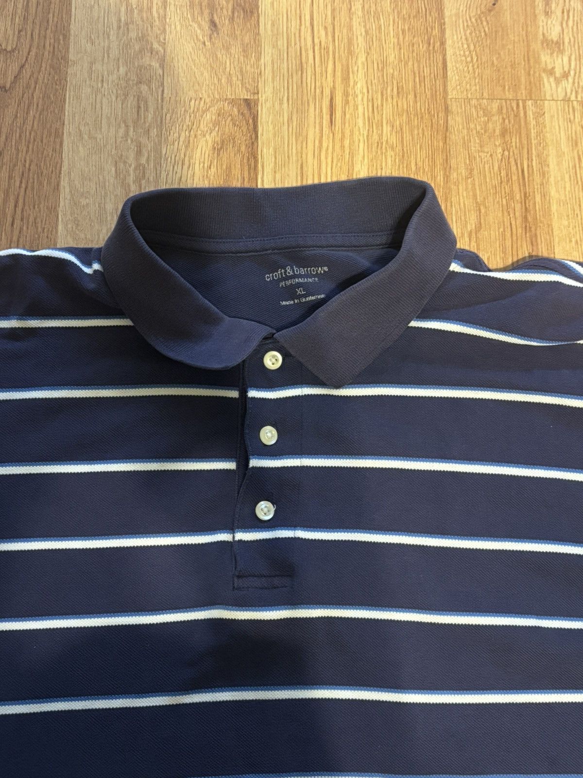 Vintage Boxy Fit Striped Polo Size US XL / EU 56 / 4 - 2 Thumbnail