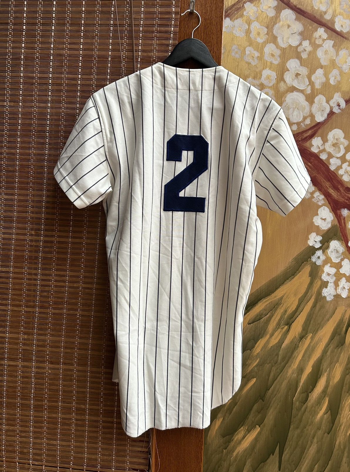 Asics × Japanese Brand × Vintage Rawlings Baseball Jersey Arinko Team Mango Yoshimori Mikio Size US S / EU 44-46 / 1 - 2 Thumbnail