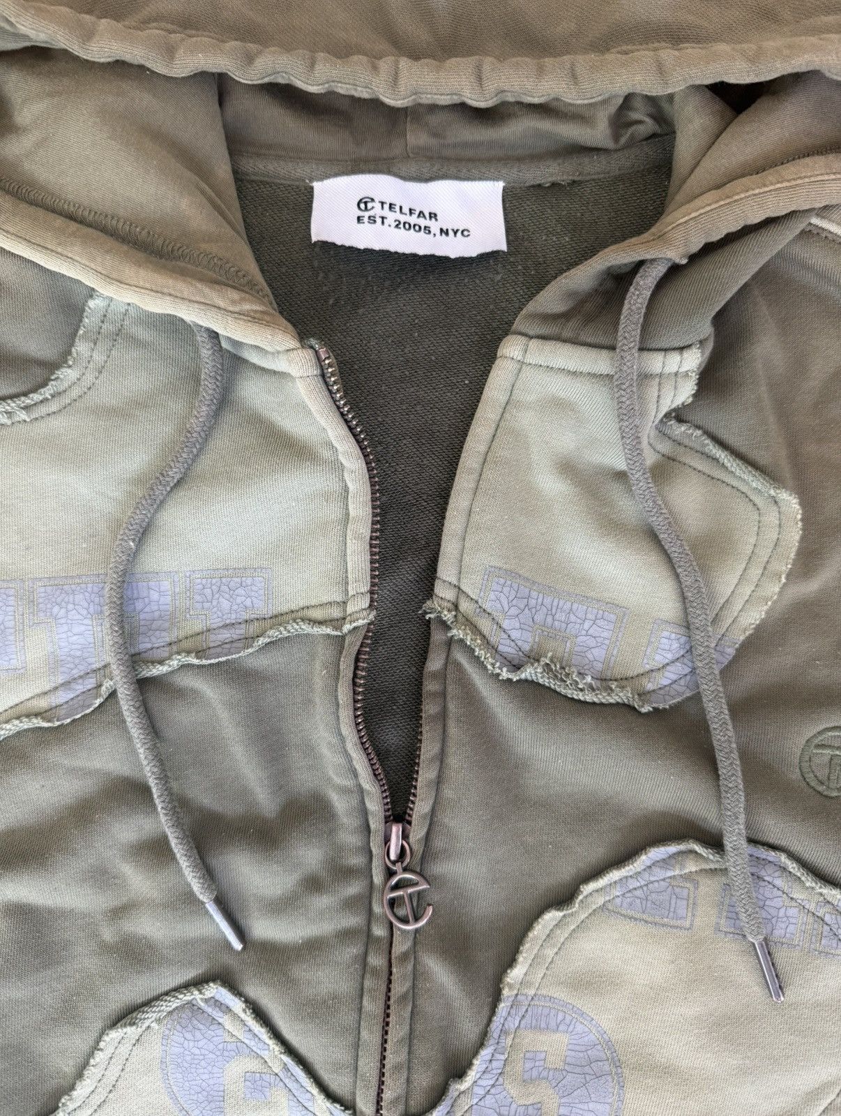 Telfar Telfar camo zip up holdie Size US L / EU 52-54 / 3 - 2 Thumbnail