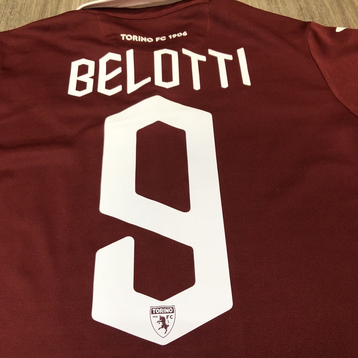 Joma Torino 19/20 home shirt #9 Belotti Size US XS / EU 42 / 0 - 6 Thumbnail