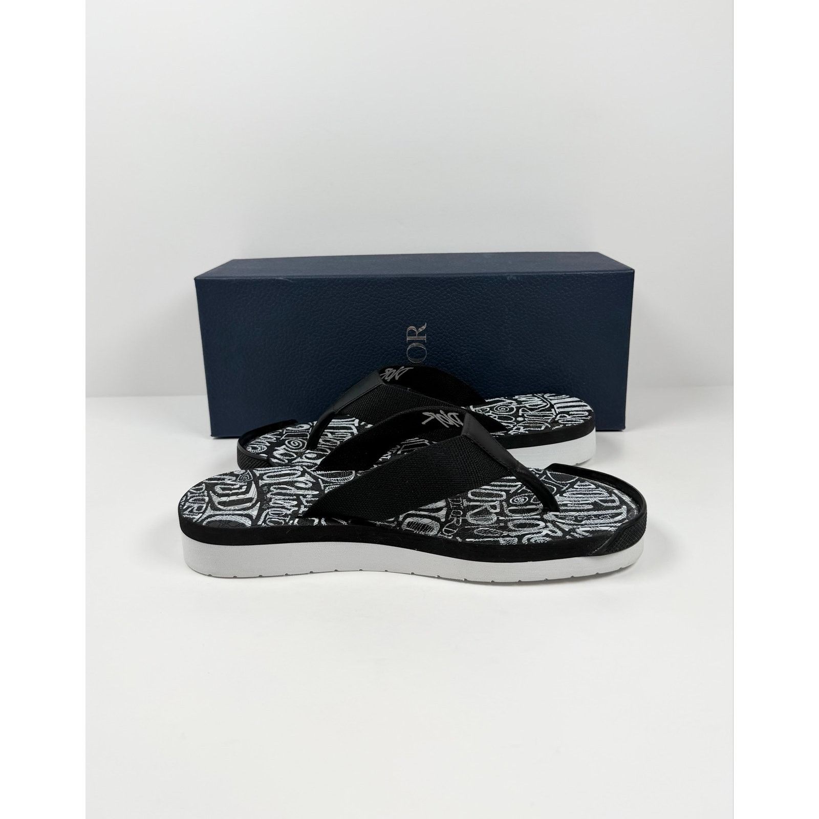 Dior Size 41EU/8US - Dior x Shawn Stussy Flip Flops Size US 8 / EU 41 - 7 Thumbnail