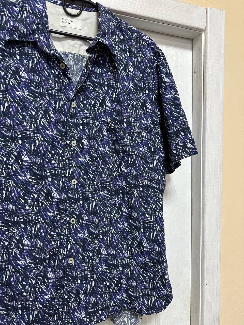 Universal Works Universal Works Button Up Shirt tee flannel abstract aztek Size US L / EU 52-54 / 3 - 4 Thumbnail