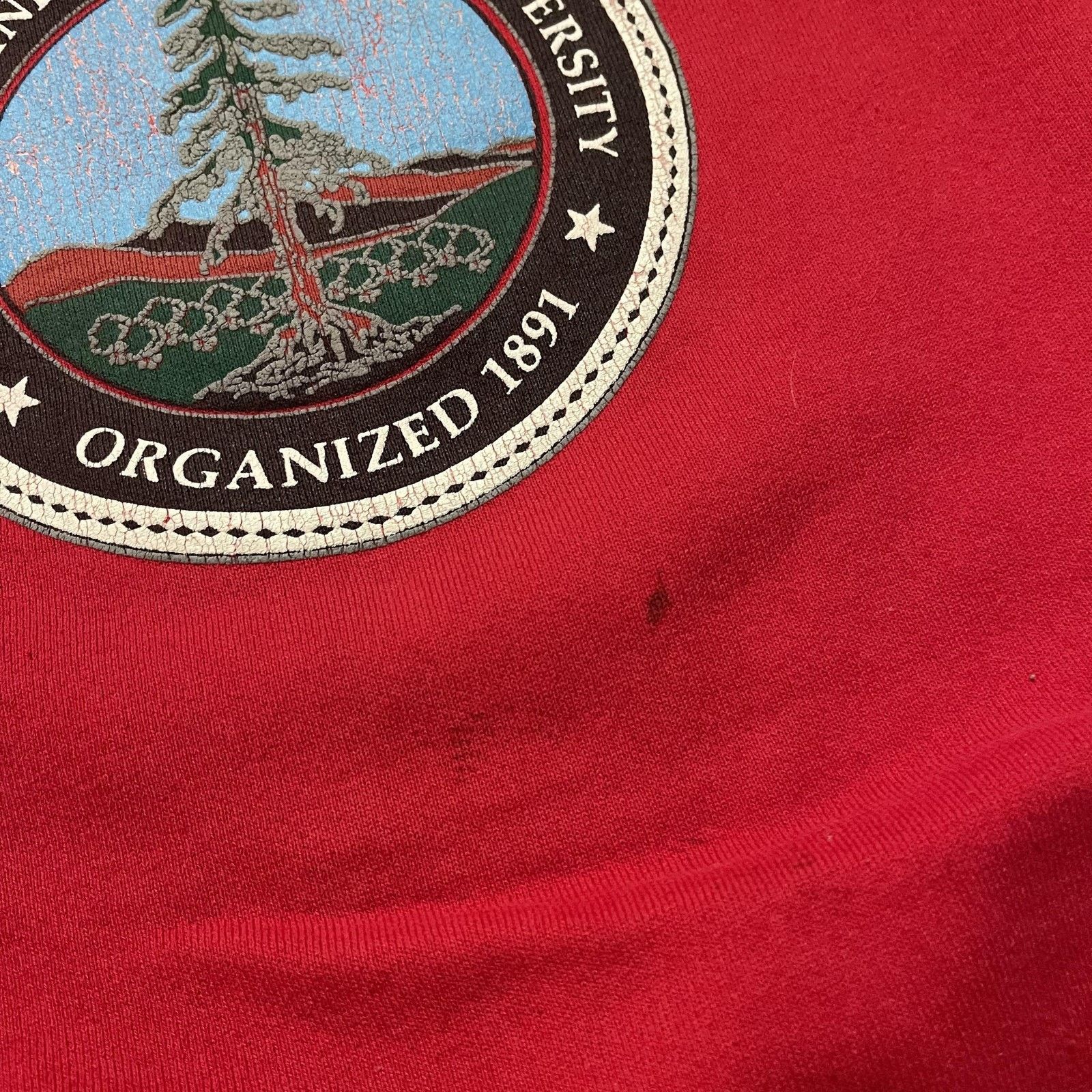 Vintage Stanford Cardinal Sweatshirt Crewneck Pullover Mens Red Size US L / EU 52-54 / 3 - 6 Thumbnail