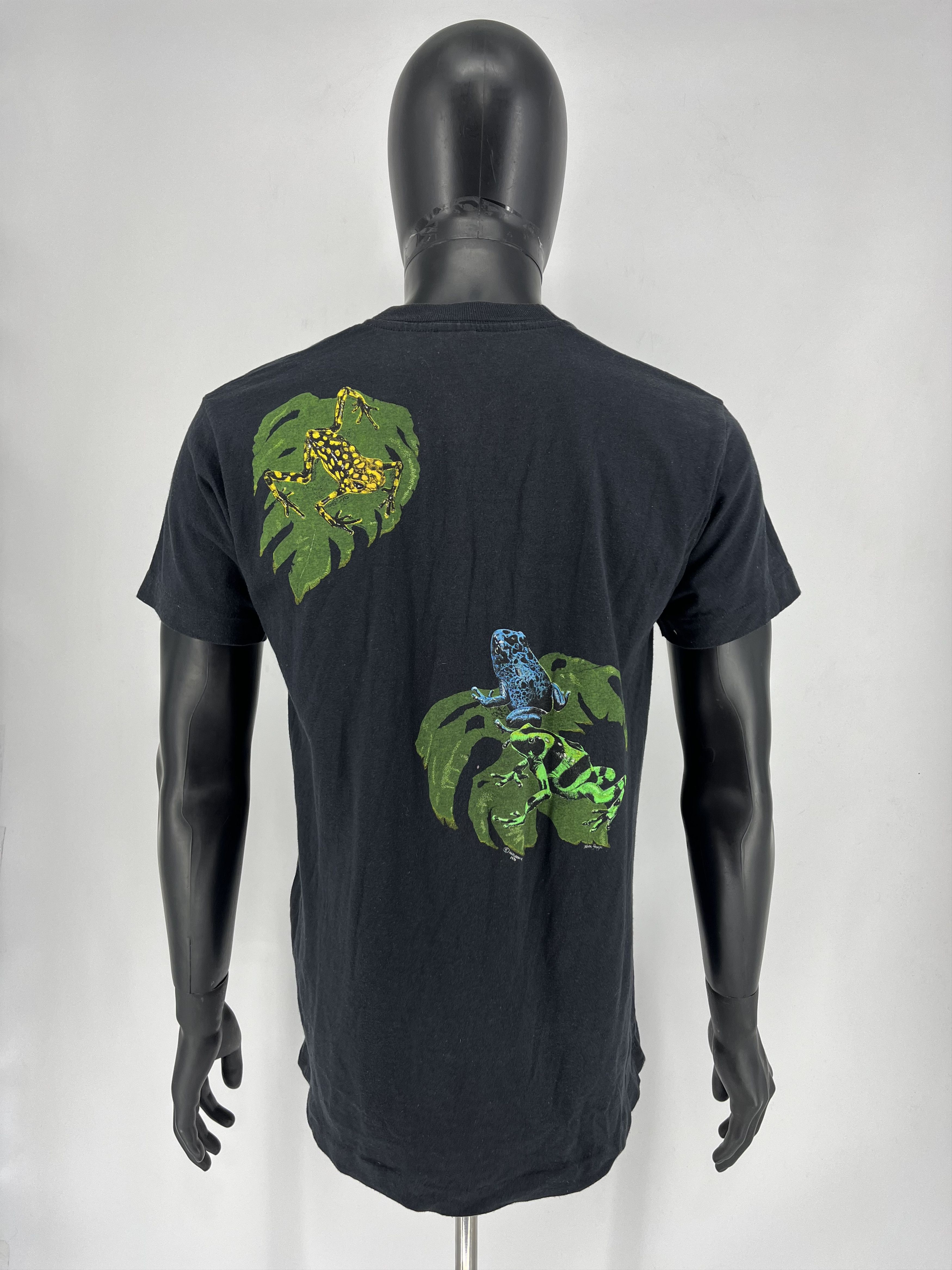 Vintage Vintage Harlequin Mens Wildlife Tree Frogs Single Stitch USA Size US M / EU 48-50 / 2 - 10 Thumbnail