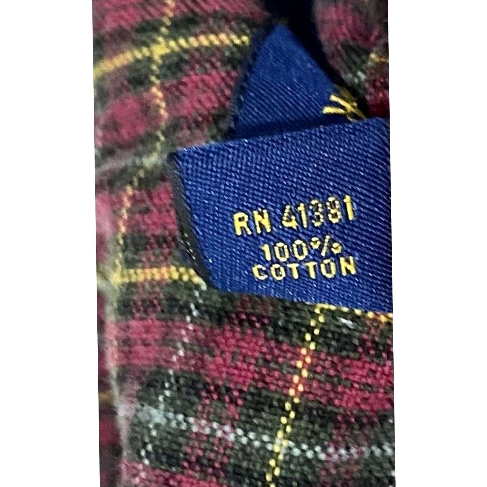 Ralph Lauren Ralph Lauren Men’s Shirt Plaid Button-Down Pony Red Long Sleeve Cotton Sz L Size US L / EU 52-54 / 3 - 5 Thumbnail
