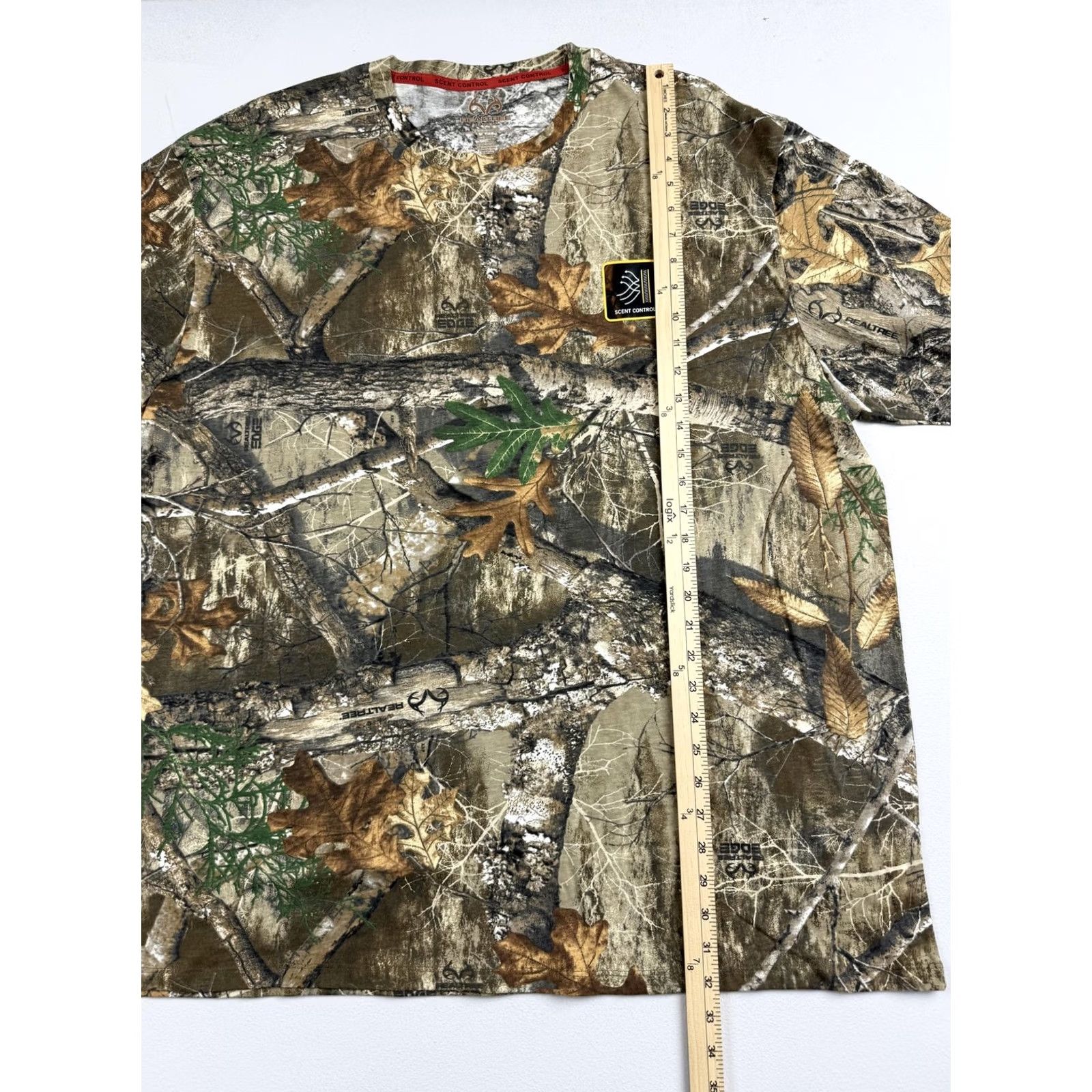 Realtree Realtree Mens 3XL Brown Camouflage Long Sleeve Hunting Tee Top Shirt Size US XXL / EU 58 / 5 - 4 Thumbnail