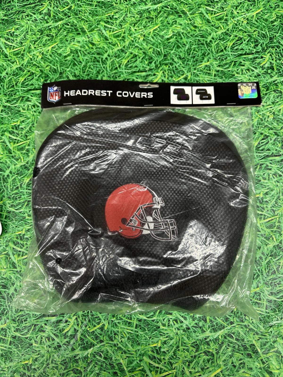 NFL Cleveland Browns NFL HEAD REST COVERS NEW Size ONE SIZE - 1 Thumbnail