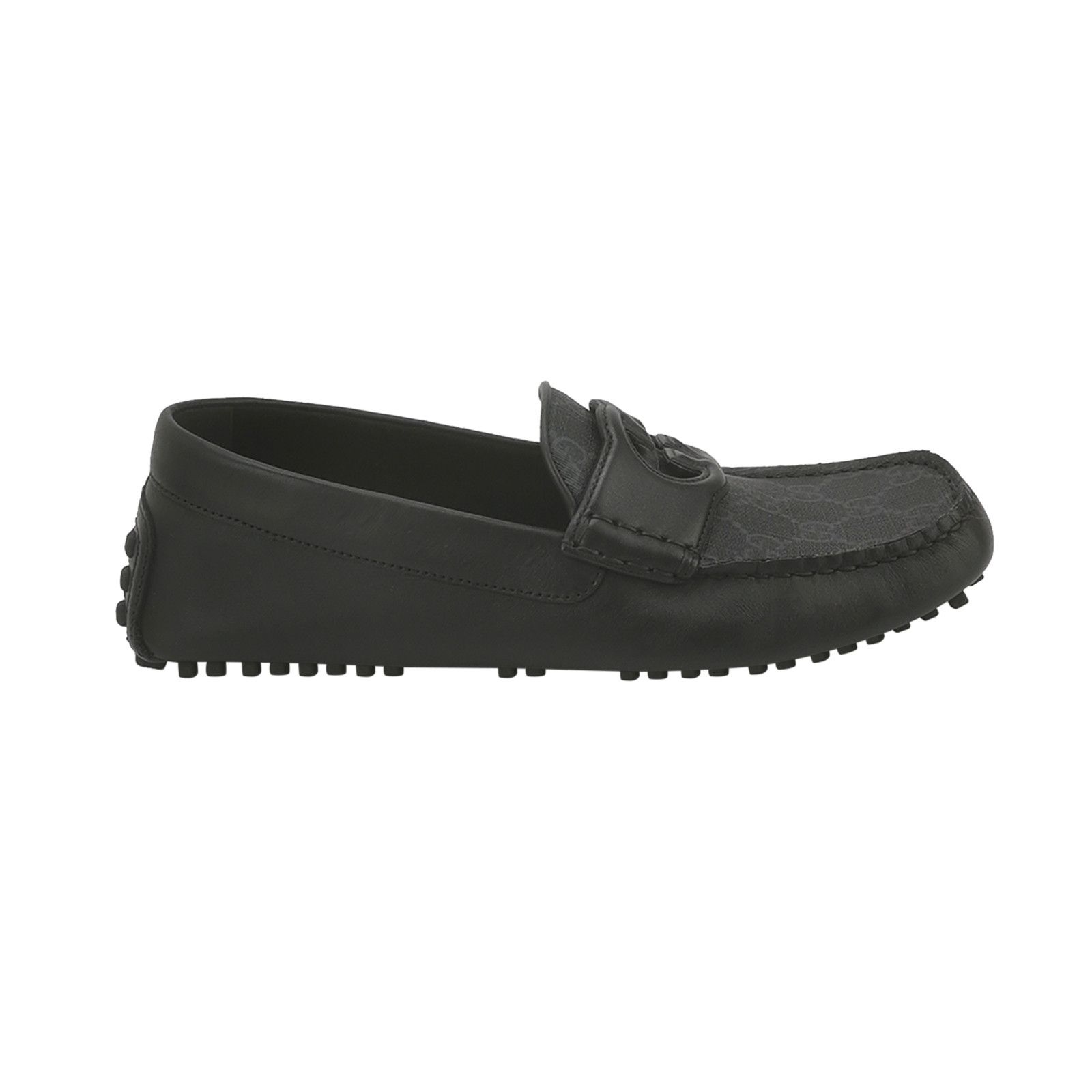 Gucci Gucci GG Interlocking G Driving Loafers UK 5.5 Size US 6 / EU 39 - 1 Thumbnail