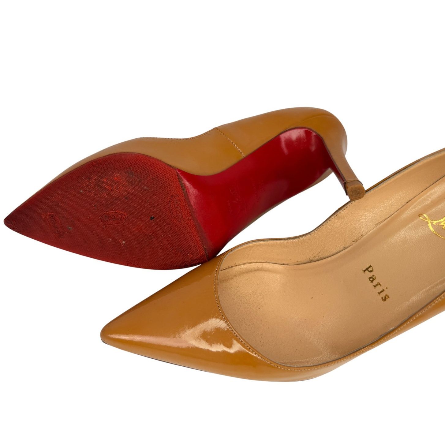Christian Louboutin Christian Louboutin Pigalle leather heels Sz 35 1/2 Size US 5.5 / IT 35.5 - 3 Thumbnail