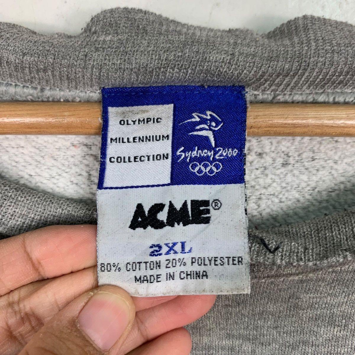 Acme Clothing Olympics Sydney Australia 2000 ACME Sweatshirts #0616-C29 Size US XXL / EU 58 / 5 - 9 Thumbnail