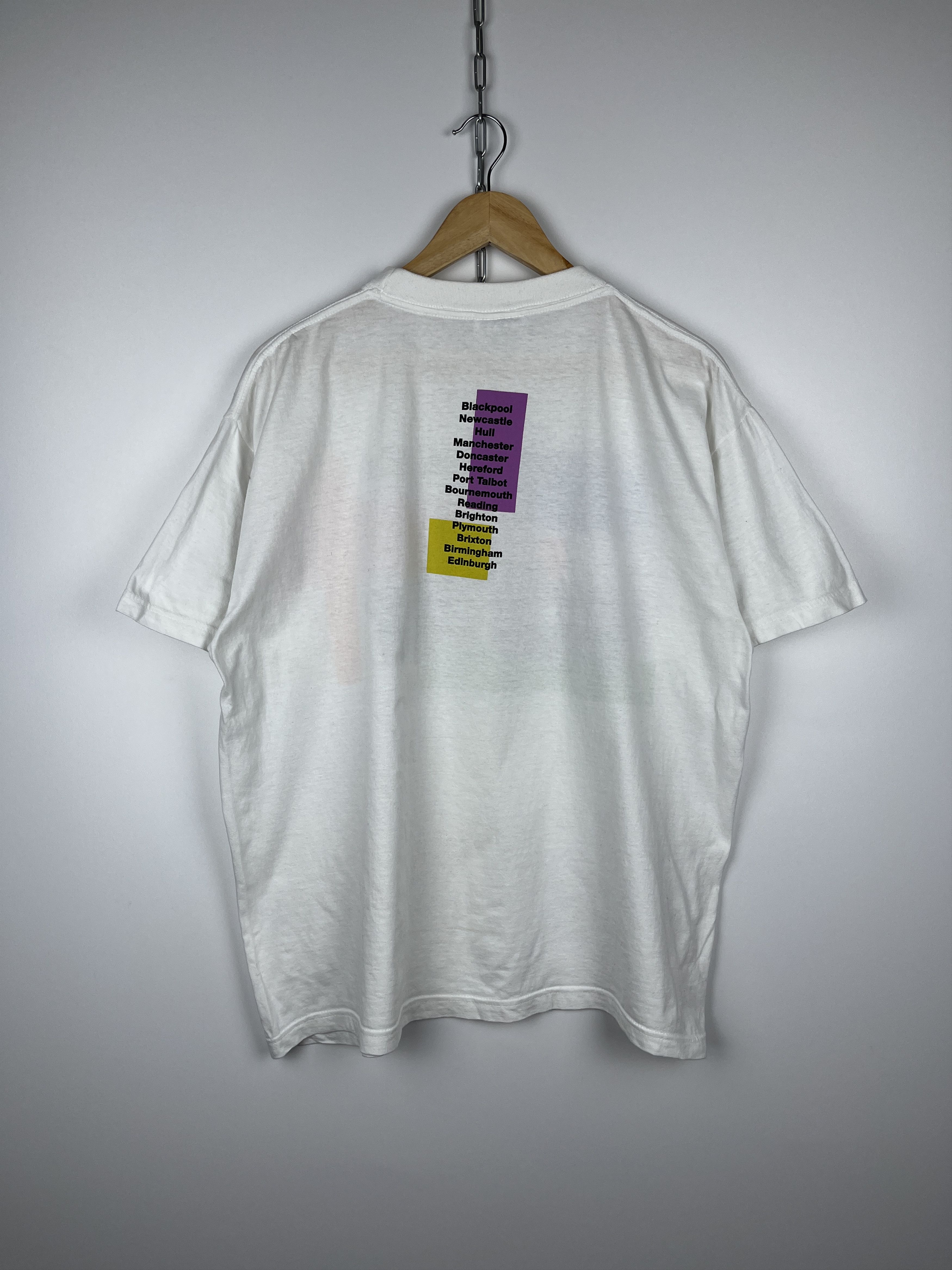 Band Tees × Vintage Vintage UB40 World Tour 1998 Men's T-shirt 90s Size US XL / EU 56 / 4 - 14 Thumbnail
