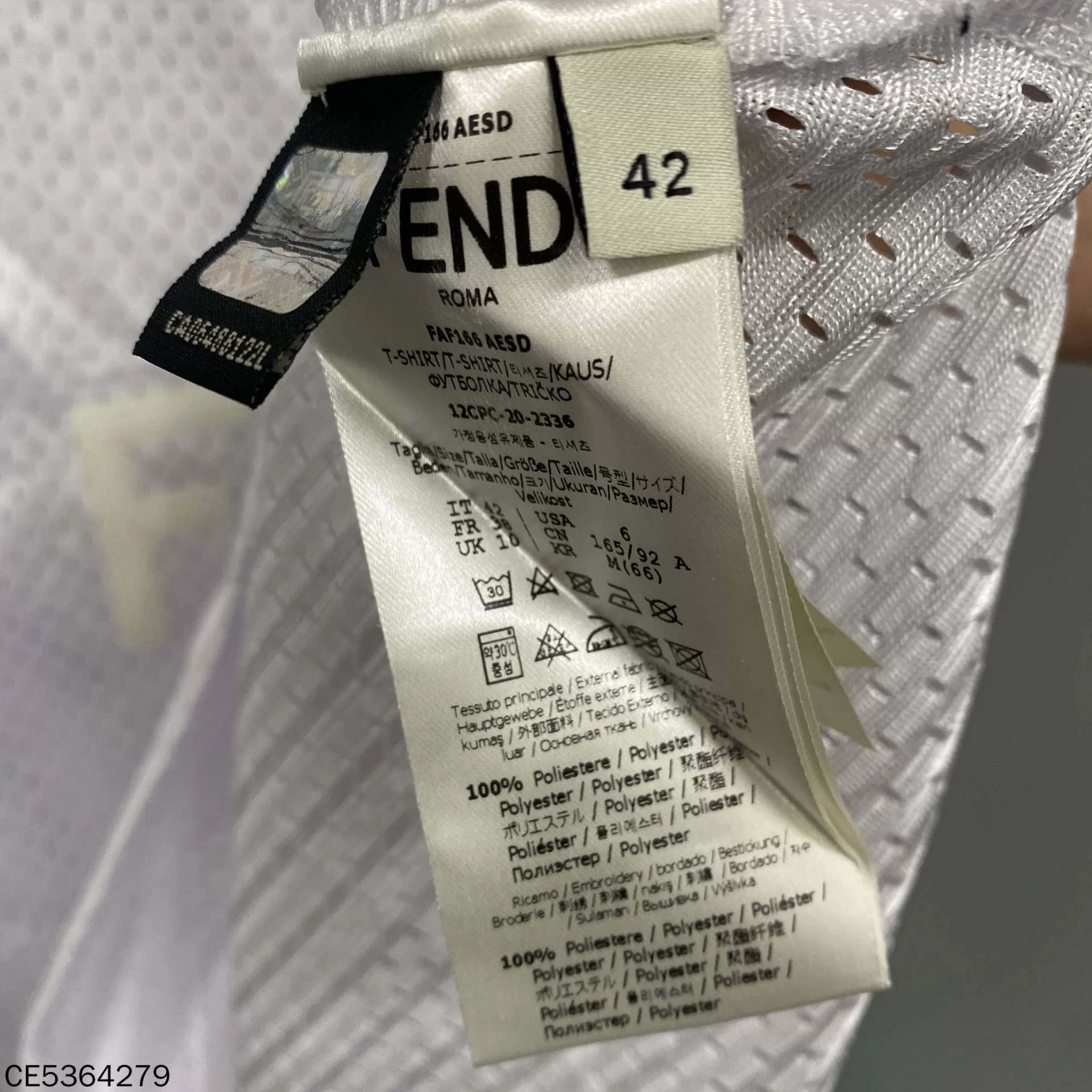 Fendi FENDI Breathable Logo Tank Top Size 42 Size M / US 6-8 / IT 42-44 - 5 Thumbnail