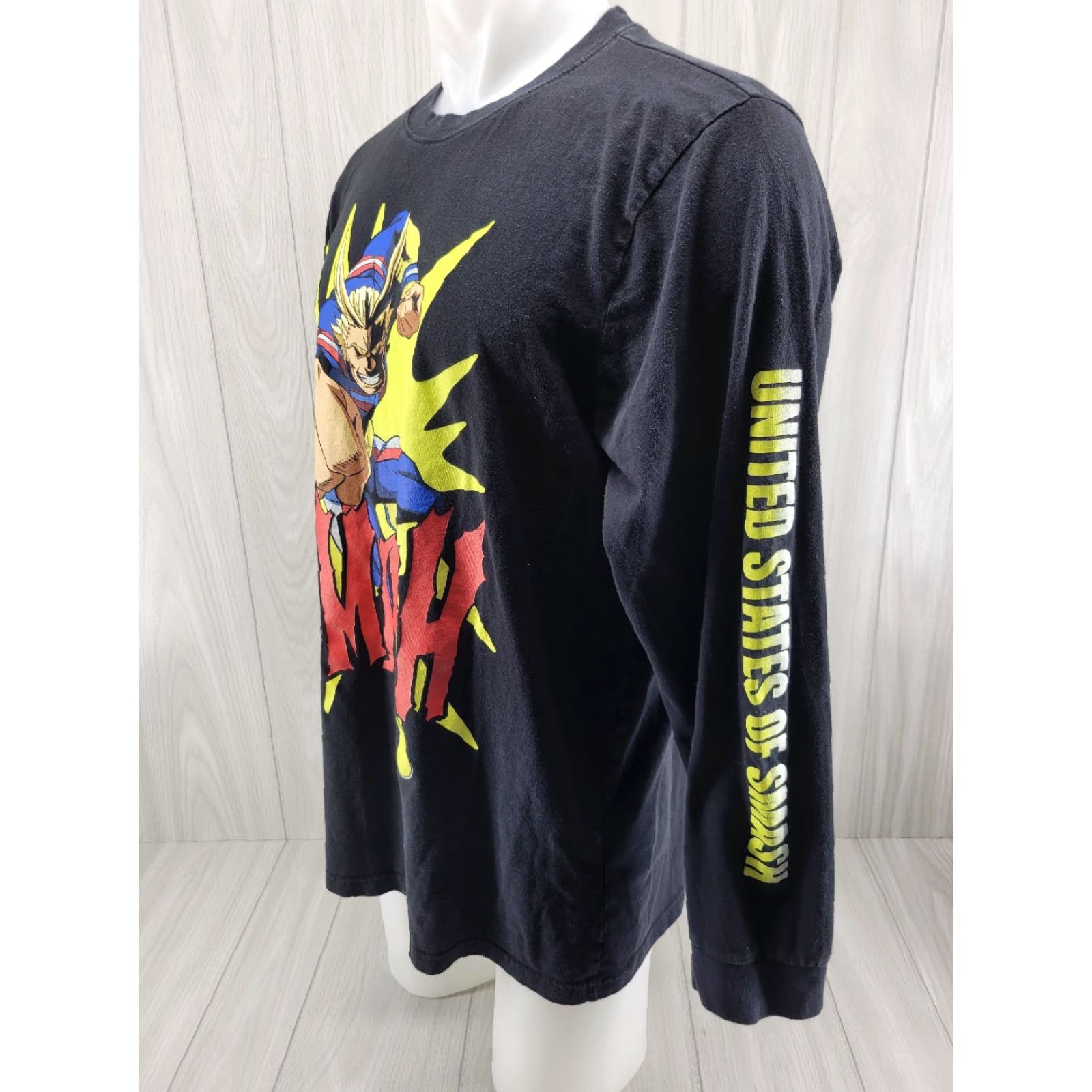 Hot Topic My Hero Academia United States of Smash Hot Topic Long Sleeve Shirt Men’s XL Black Size US XL / EU 56 / 4 - 2 Thumbnail