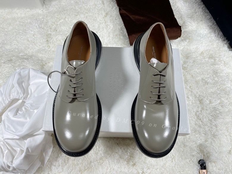 Maison Margiela MAISON MARGIELA Olive Air-Cushion Derby Shoes Size US 10 / EU 43 - 1 Thumbnail