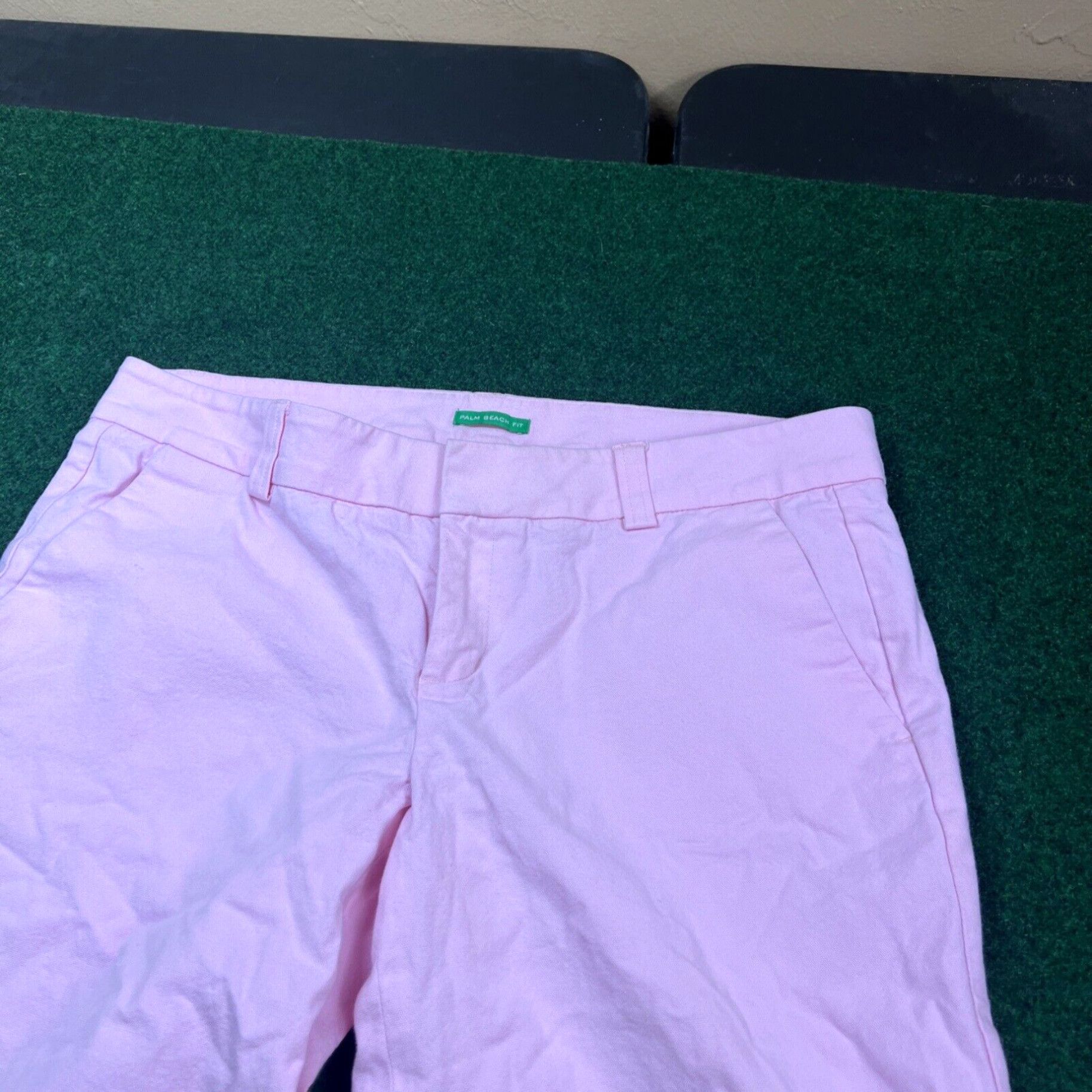Lilly Pulitzer Lily Pulitzer Women's Cotton Capri Pants Size 8 Palm Beach Fit Pink Size 30" / US 8 / IT 44 - 2 Thumbnail