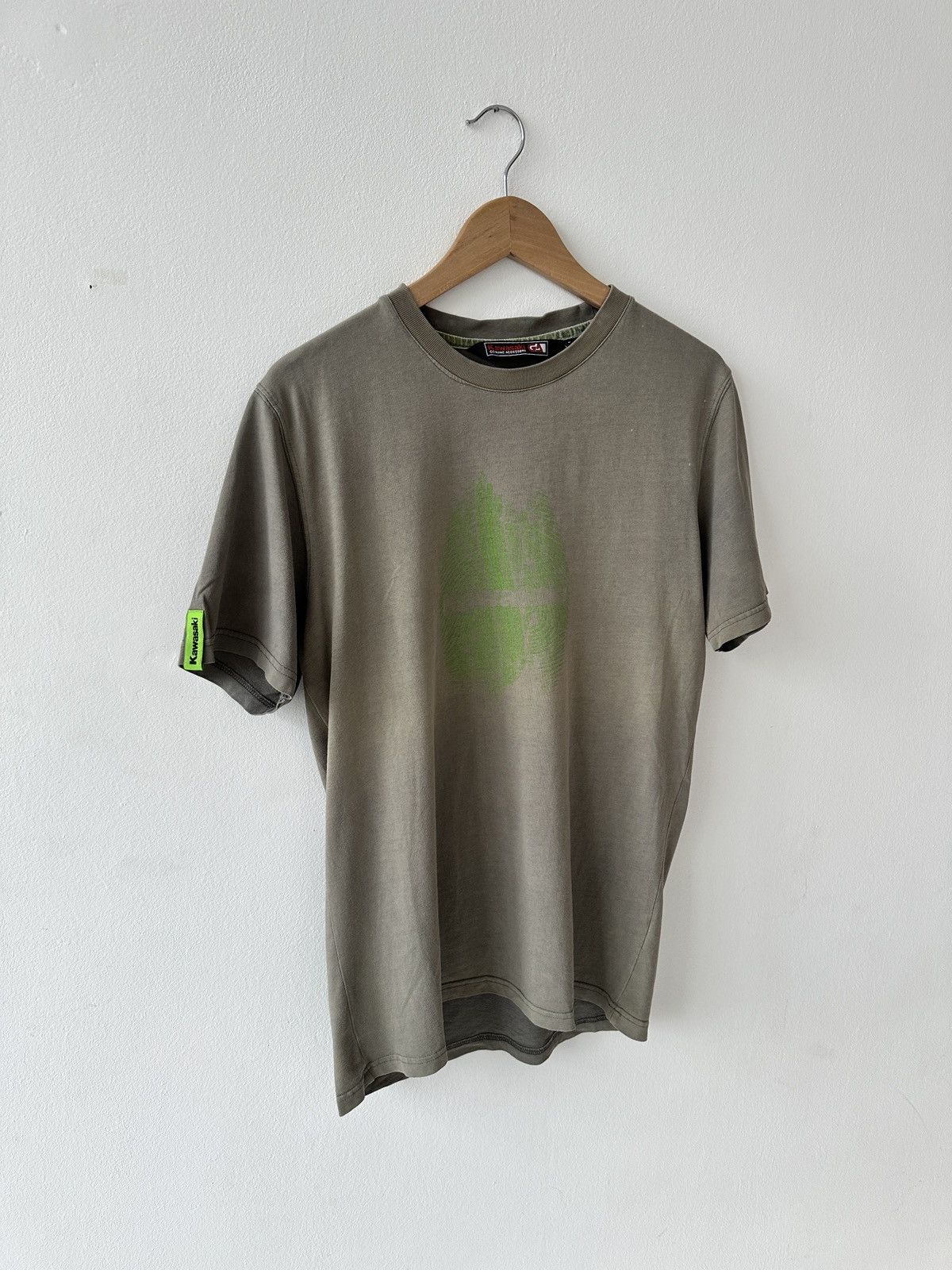 Other Vintage Kawasaki sun faded T shirt Size US L / EU 52-54 / 3 - 3 Thumbnail