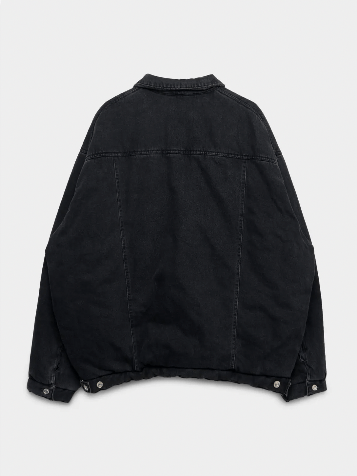 Balenciaga Balenciaga SS22 Padded Oversized Washed Denim Jacket Size US XL / EU 56 / 4 - 5 Thumbnail