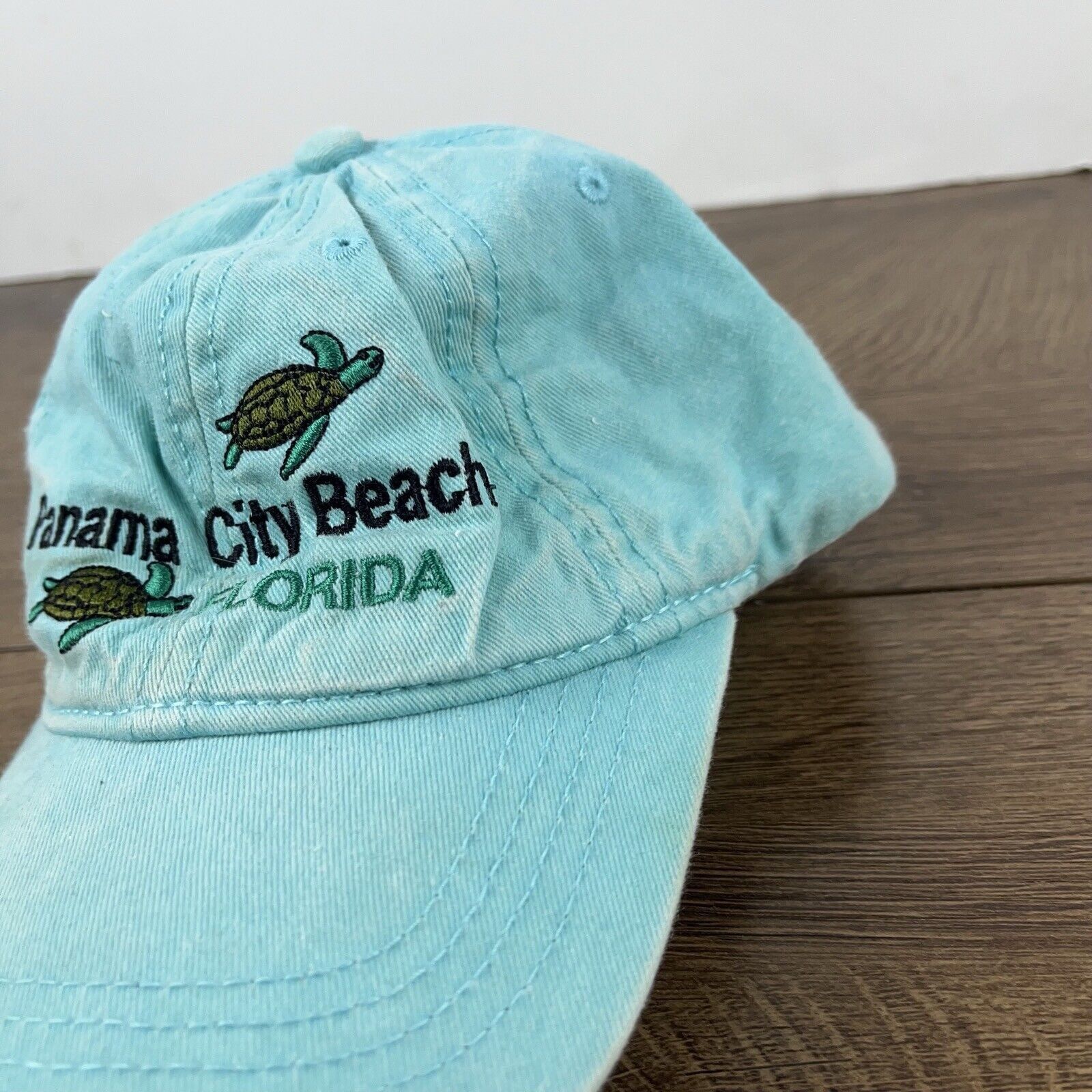 Other Panama City Beach Hat Florida Teal Blue Adjustable Hat Teal Size ONE SIZE - 7 Thumbnail