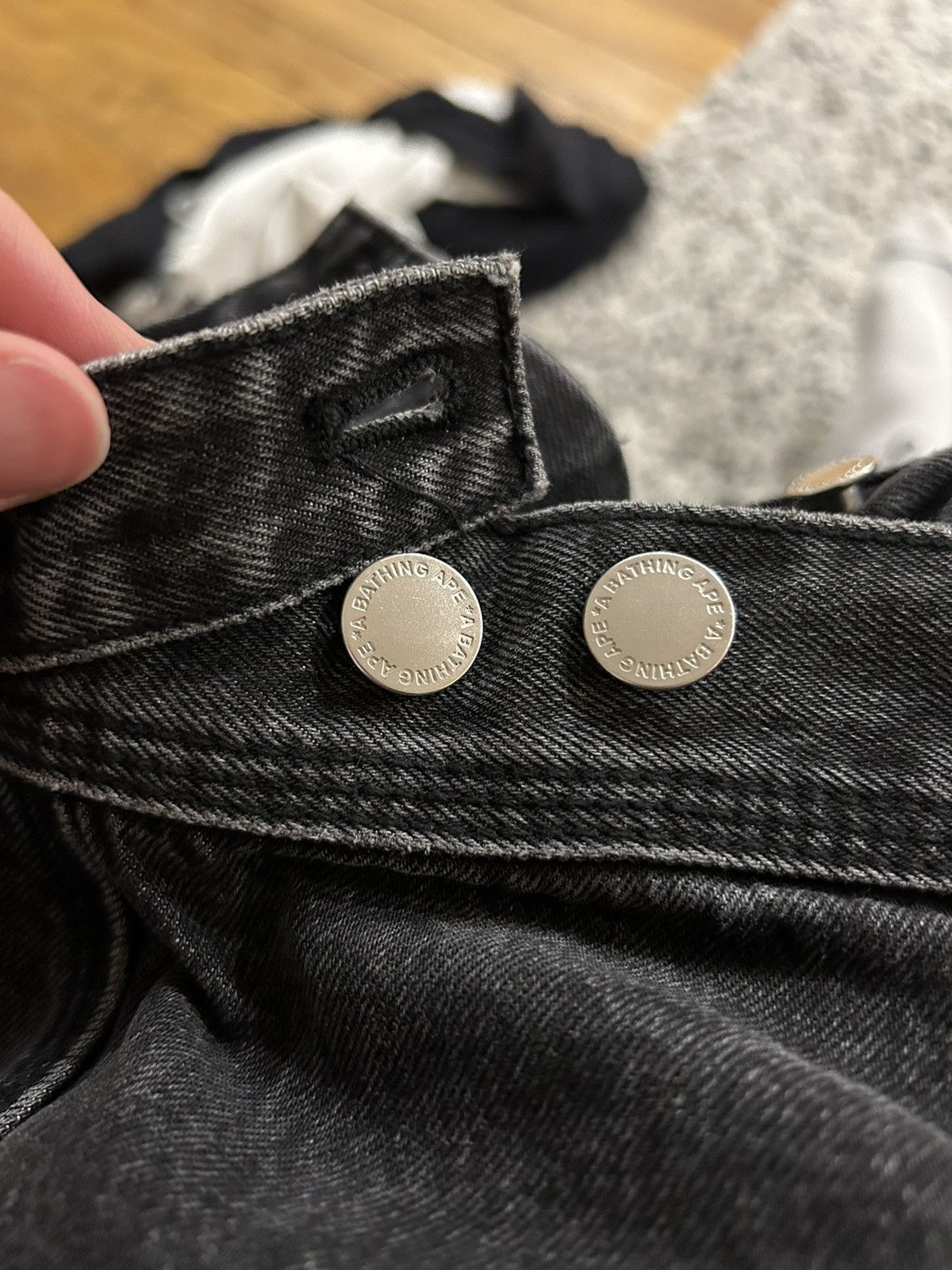 Bape PATCH 2 TONE WASHED WORK SHORTS Size US 32 / EU 48 - 5 Thumbnail