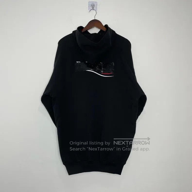 Balenciaga Balenciaga Black Coca-Cola tape cover hoodie Size US XS / EU 42 / 0 - 2 Thumbnail