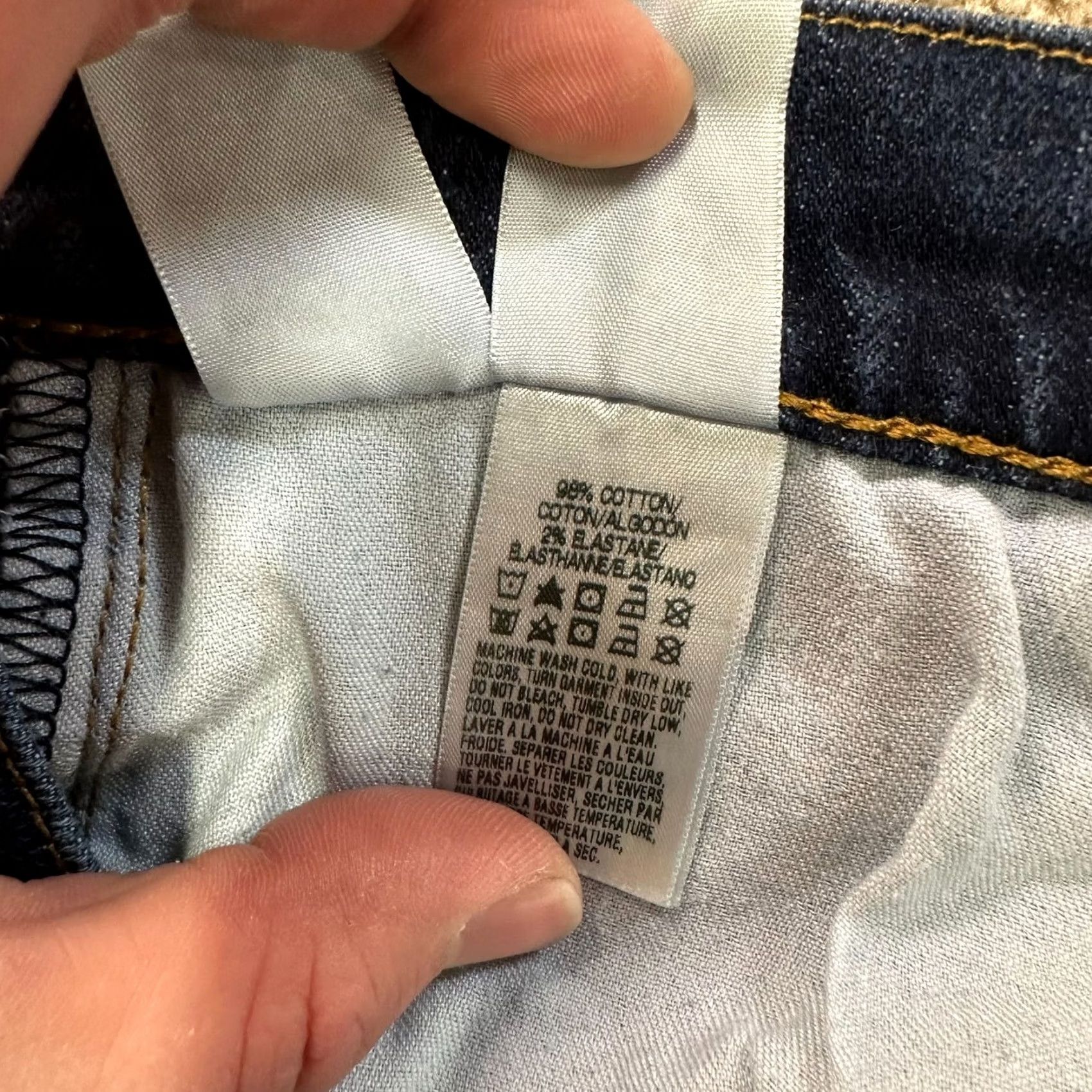Lucky Brand Lucky Brand 181 Jeans Men’s 34x30 Blue Denim Relaxed Straight 5-Pocket Comfort Waist 34 Regular XS? No—34x30 Size US 34 / EU 50 - 7 Thumbnail