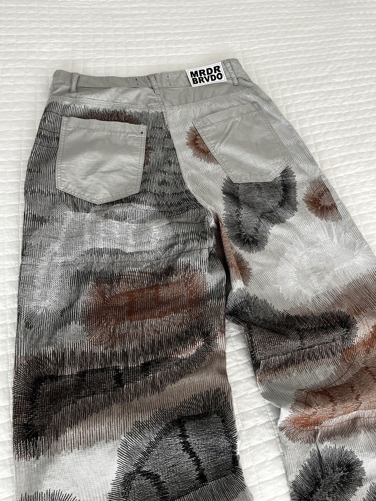 Who Decides War Who Decides War Darning Pocket Pants (unisex) Size US 36 / EU 52 - 14 Thumbnail