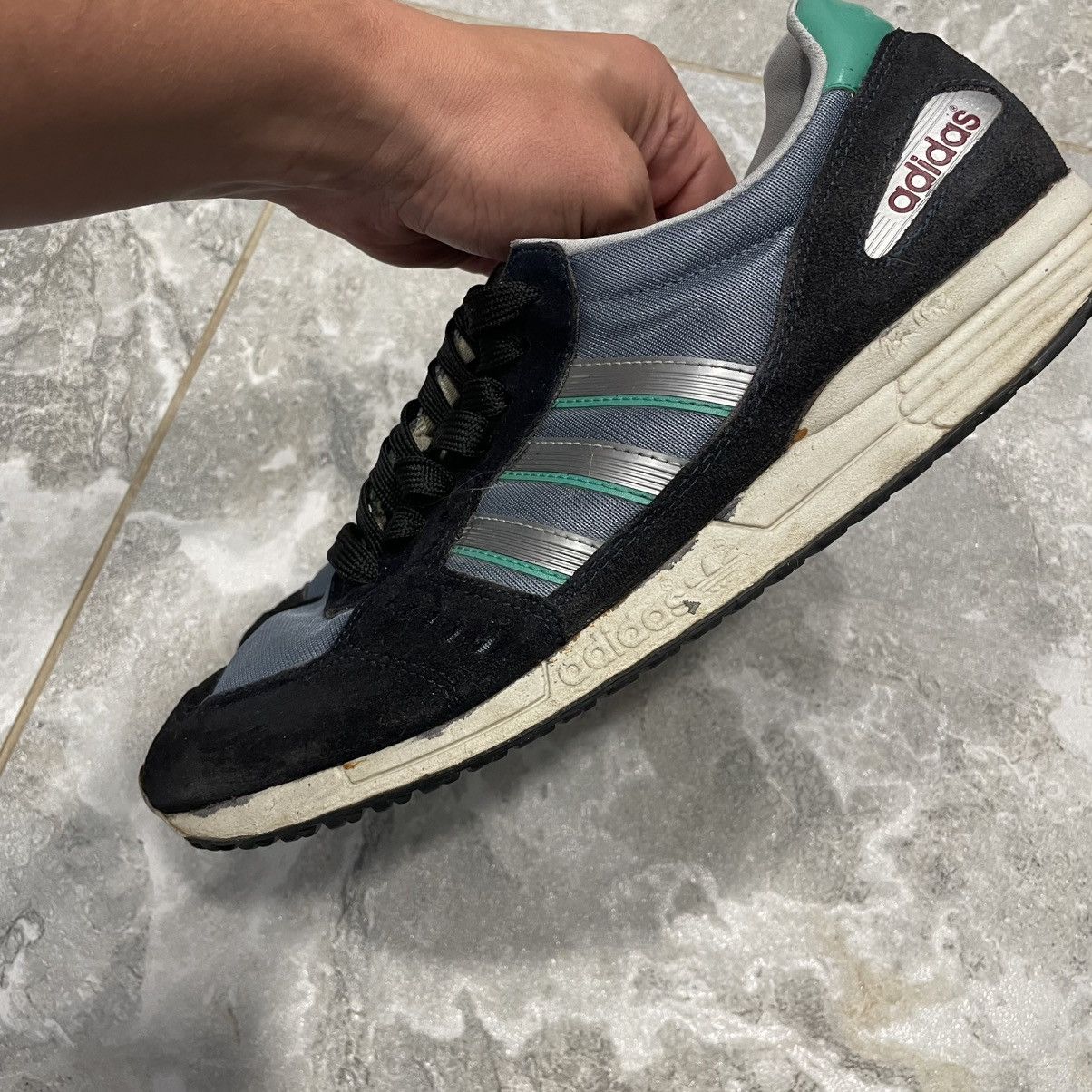 Adidas 80s 90s Adidas Bristol OG shoes sneakers zx Taiwan old wu Size US 10 / EU 43 - 11 Thumbnail