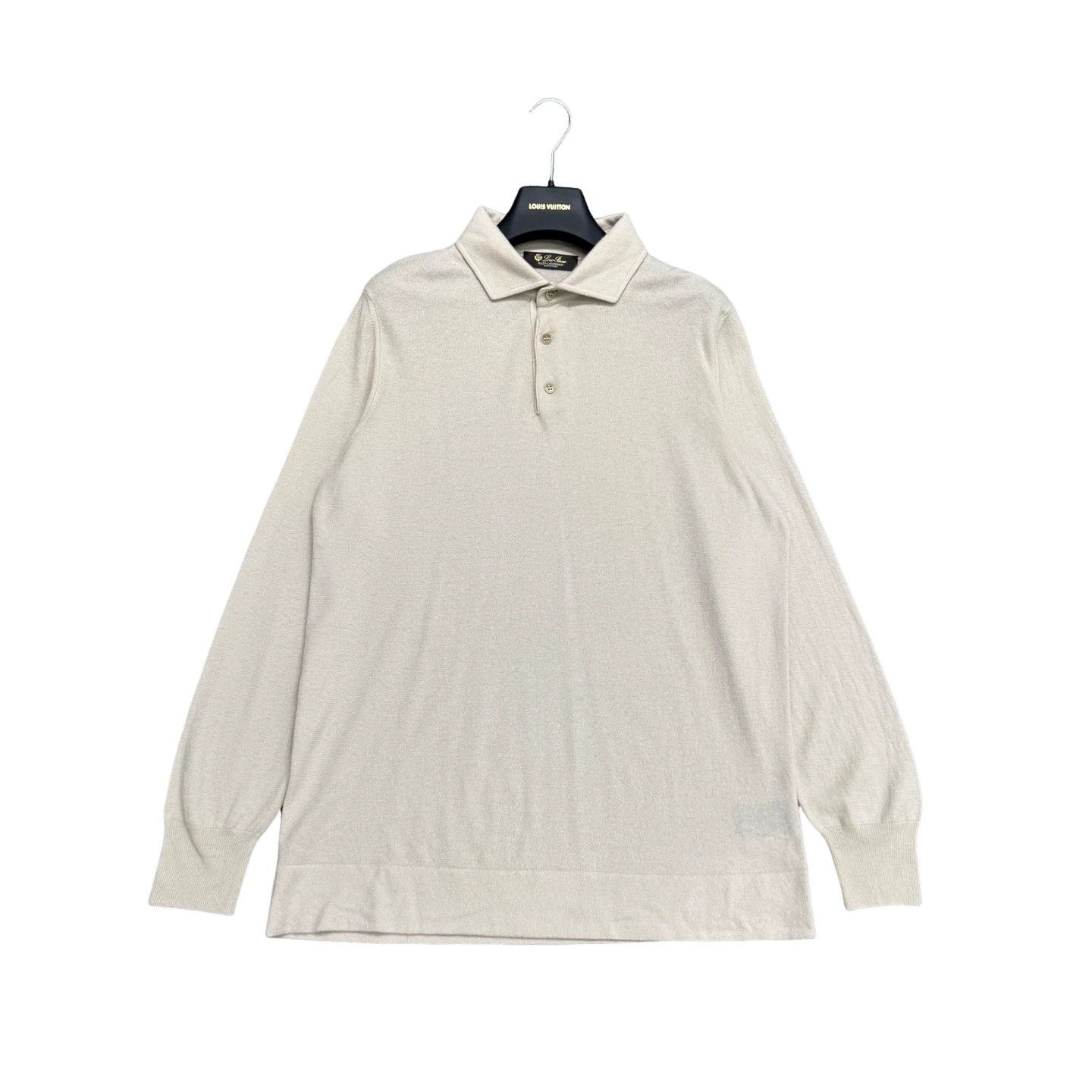 Loro Piana Loro Piana Baby Cashmere Polo Sweater 52 Size US L / EU 52-54 / 3 - 1 Thumbnail