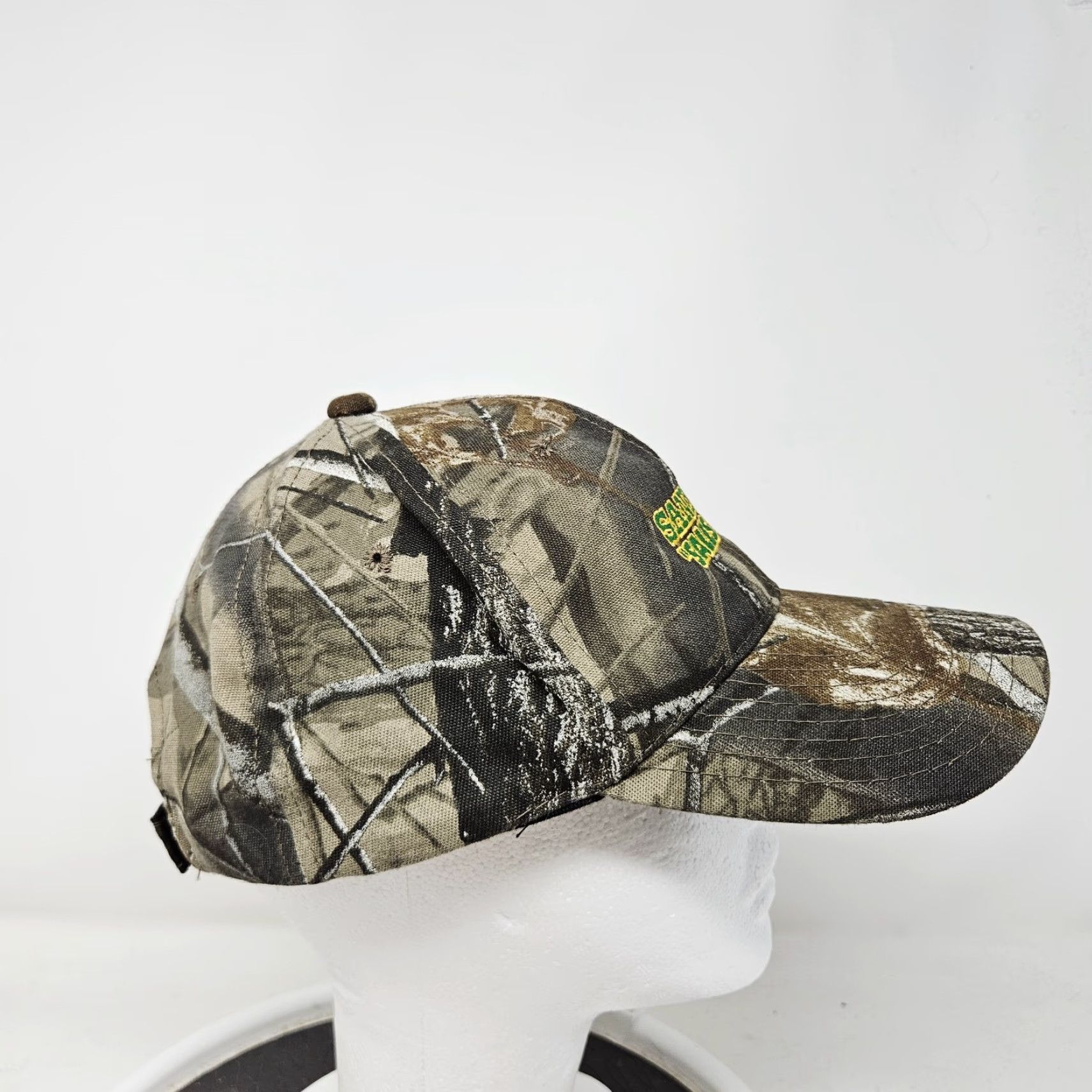 Port Authority VINTAGE Camo Strapback Hat Hunting Outdoors Y2K FAST SHIPPING Size ONE SIZE - 3 Thumbnail
