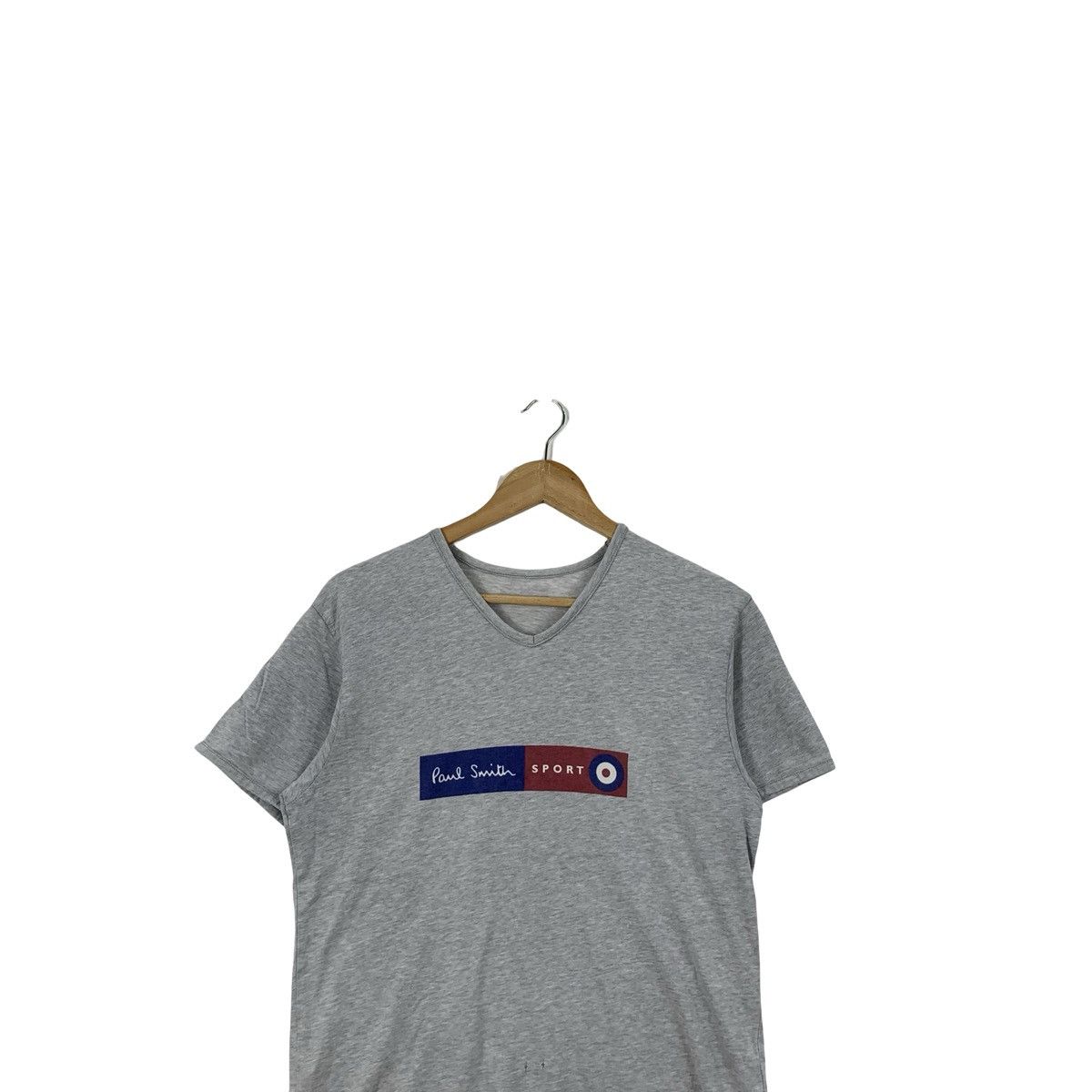 Paul Smith Vintage PAUL SMITH Sport Minimalist Design V Neck Tee Shirt Size US S / EU 44-46 / 1 - 2 Thumbnail