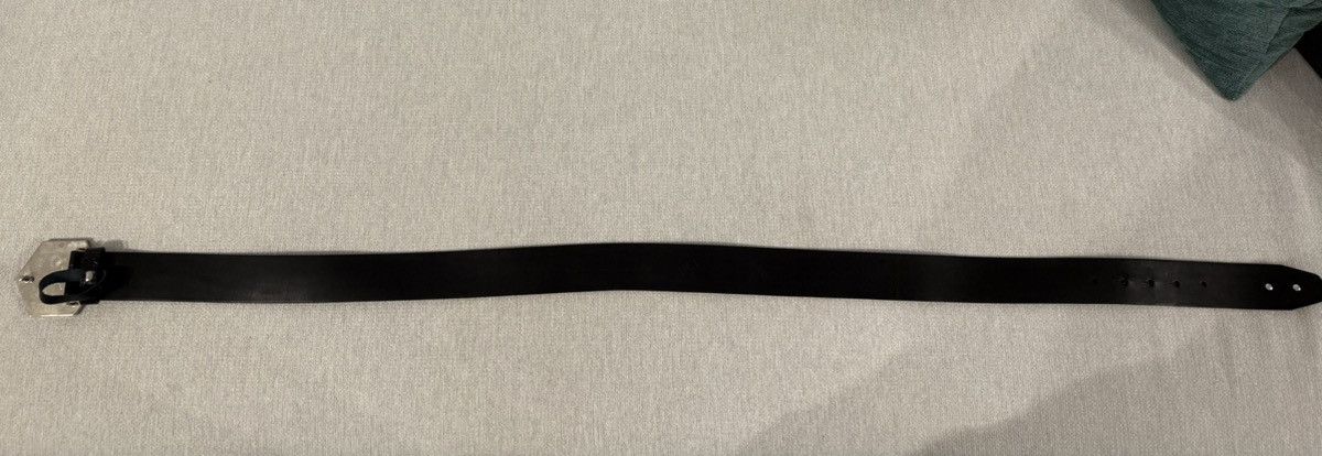 Philipp Plein Philipp Plein black leather belt Size 38 - 4 Thumbnail