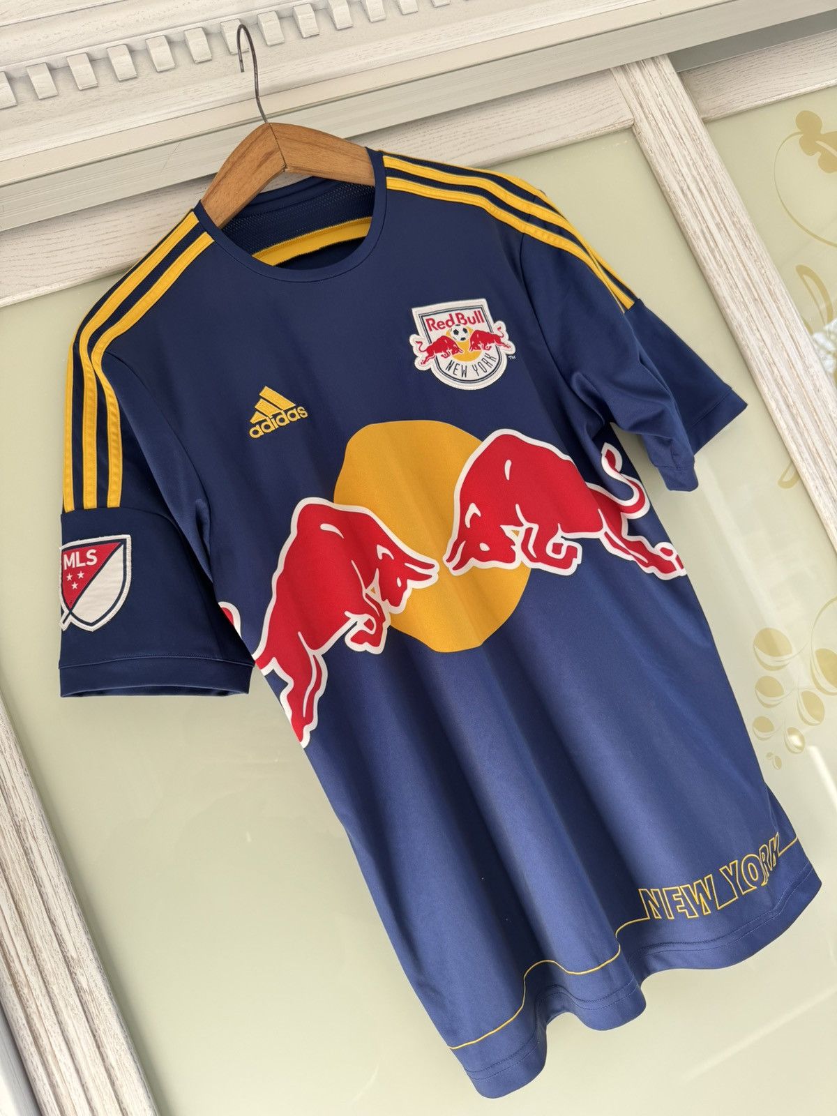Adidas New York Red Bulls 2015-2016 Away Soccer Jersey Football Kit Size US S / EU 44-46 / 1 - 4 Thumbnail