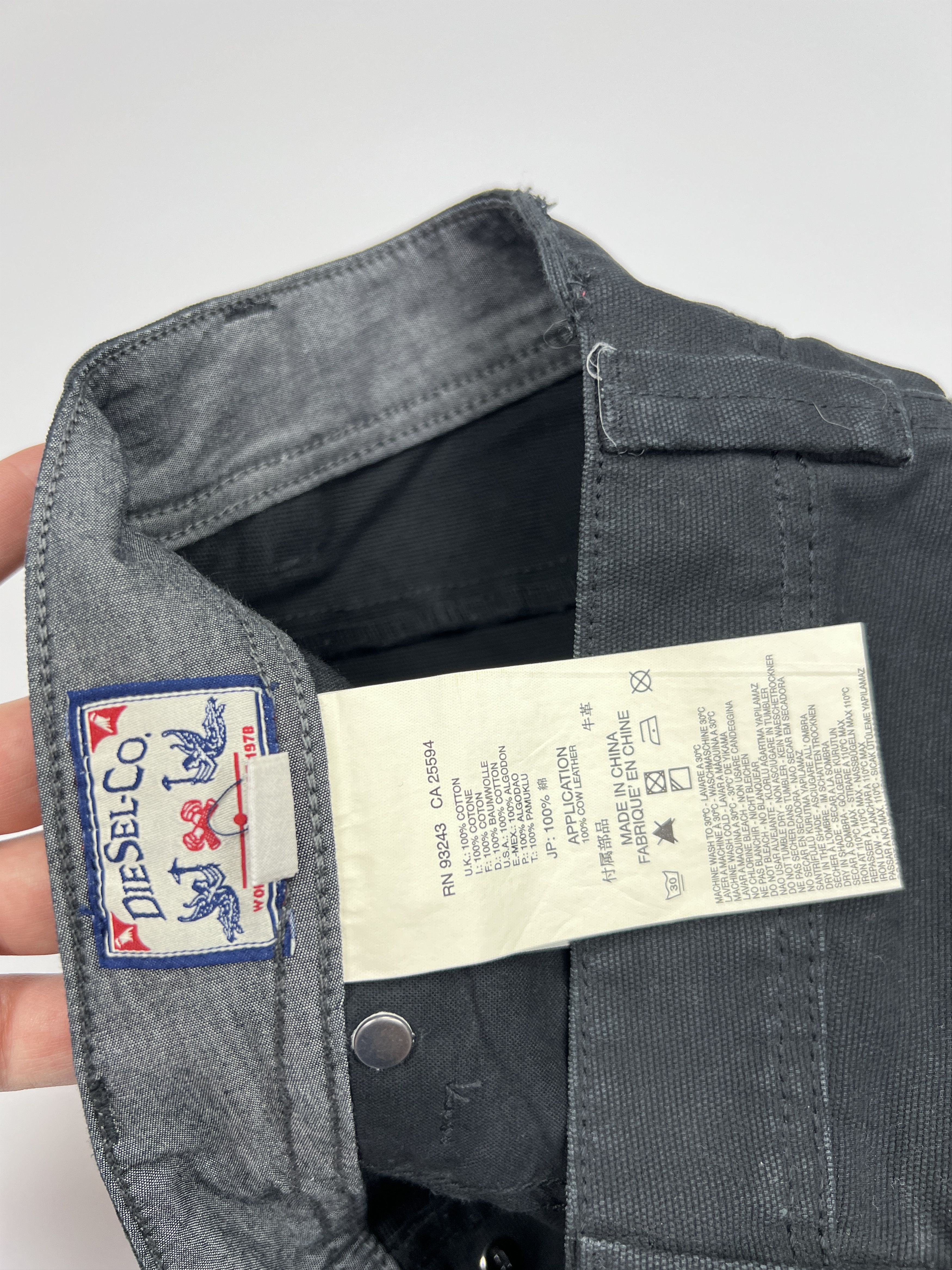 Diesel Vintage Diesel Darron-A Wash Denim Pants Regular Size US 27 - 7 Thumbnail