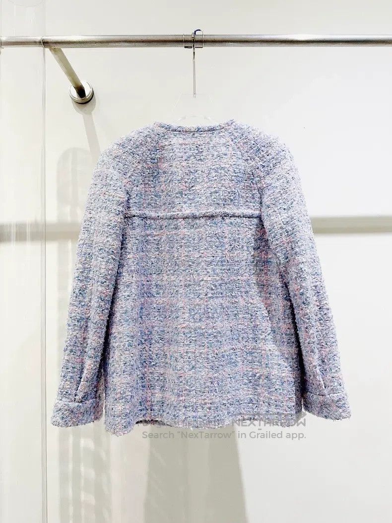 Chanel Chanel 20 early spring lavender purple tweed coat Size XS / US 0-2 / IT 36-38 - 2 Thumbnail